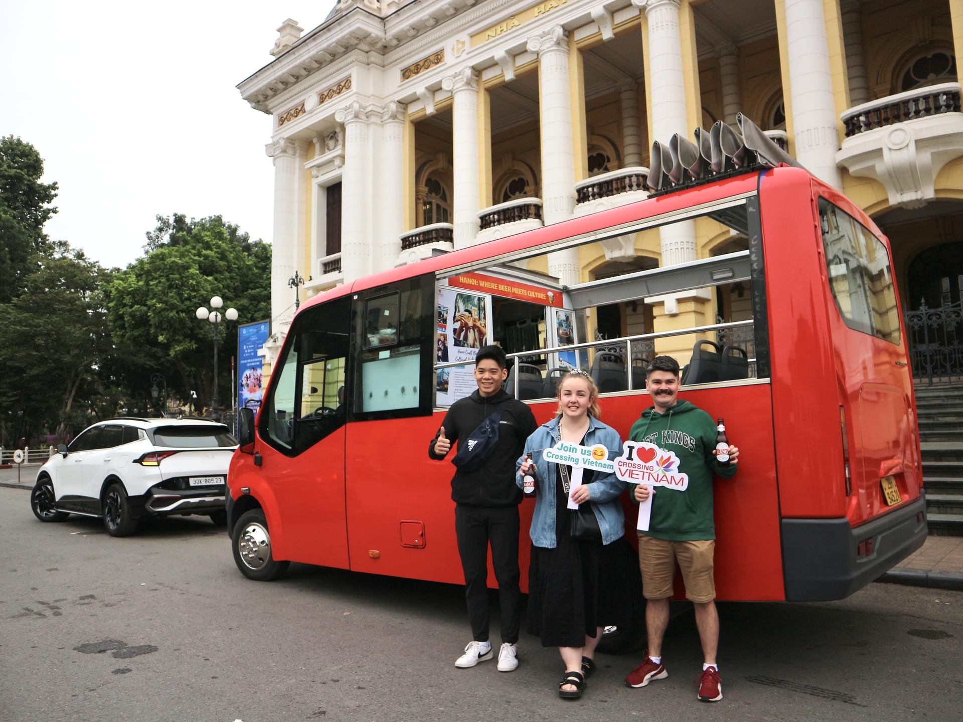 Hanoi Exclusive Craft Beer Bus: Cultural Sightseeing City Tour - Image 1