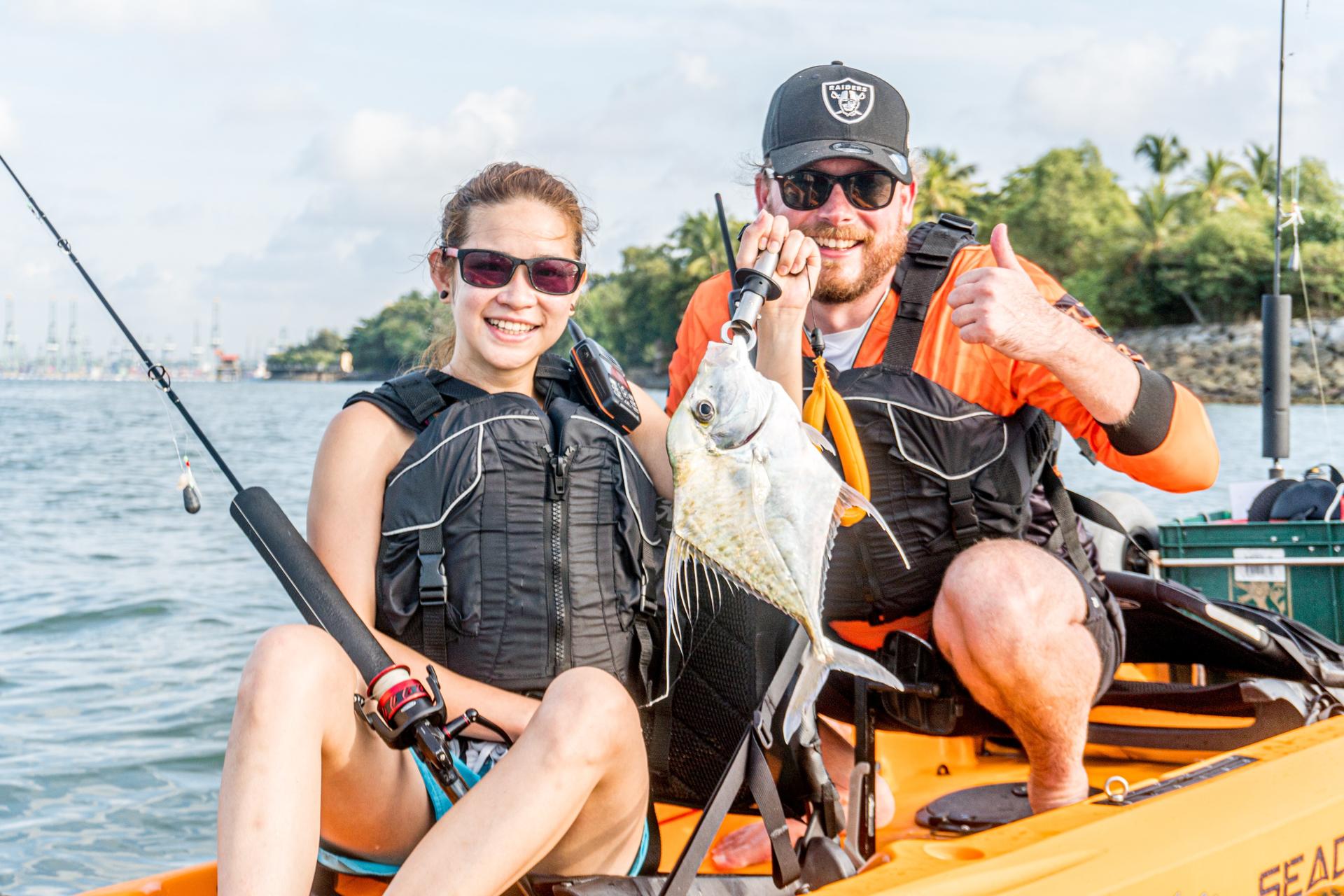 Kayak Fishing Experience in Singapore - Thumbnail 5
