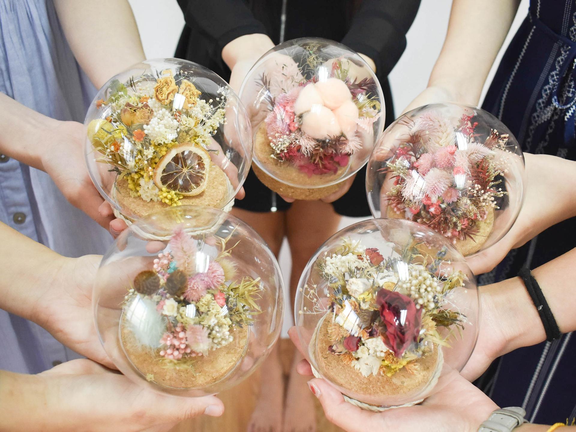 Dried Flowers Dome Workshop in Marymount - Image 1