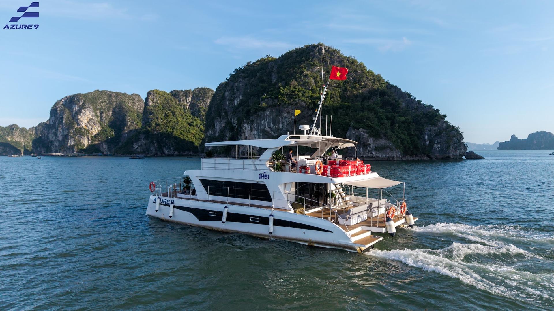 Azure 9 Sightseeing Ha Long Yacht Tour - Image 1
