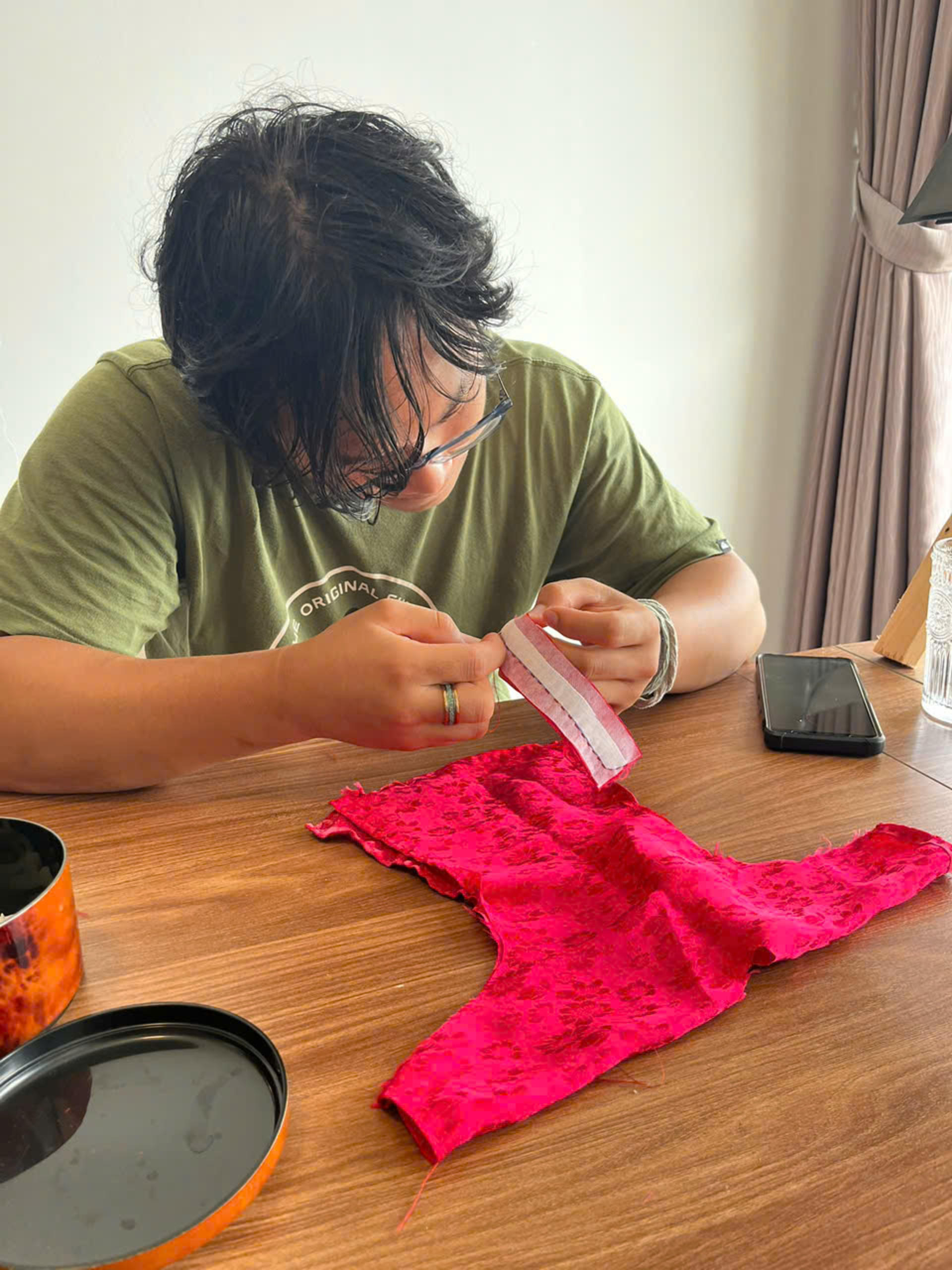 Mini Ao Dai Handcrafting Experience in Ho Chi Minh City - Thumbnail 8