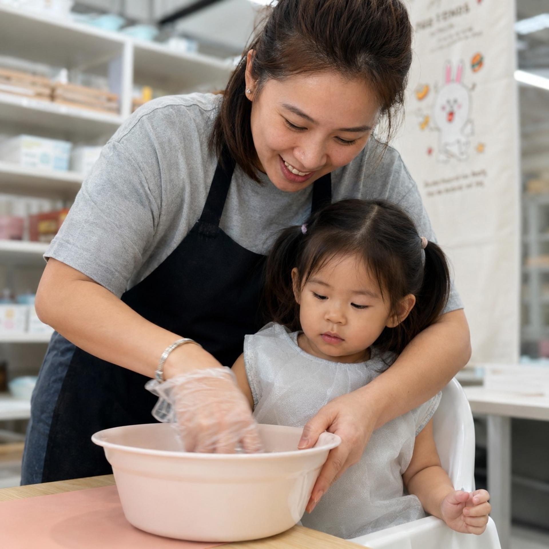 Parent-Child Bath Bombs Making Workshop in Singapore - Thumbnail 16