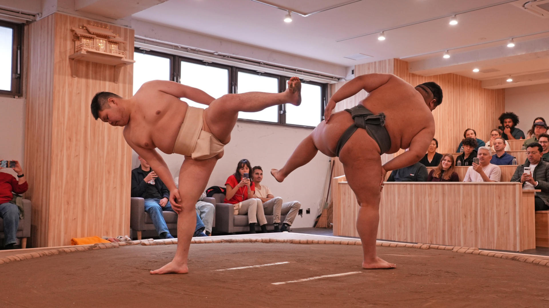 Tokyo: Sumo Live Show with Photo in Shinjuku - Thumbnail 2