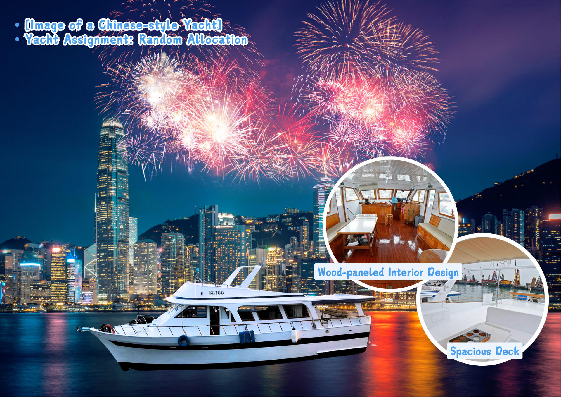 2026 National Day Grand Celebration: Victoria Harbour Starry Night Fireworks Cruise - Thumbnail 7