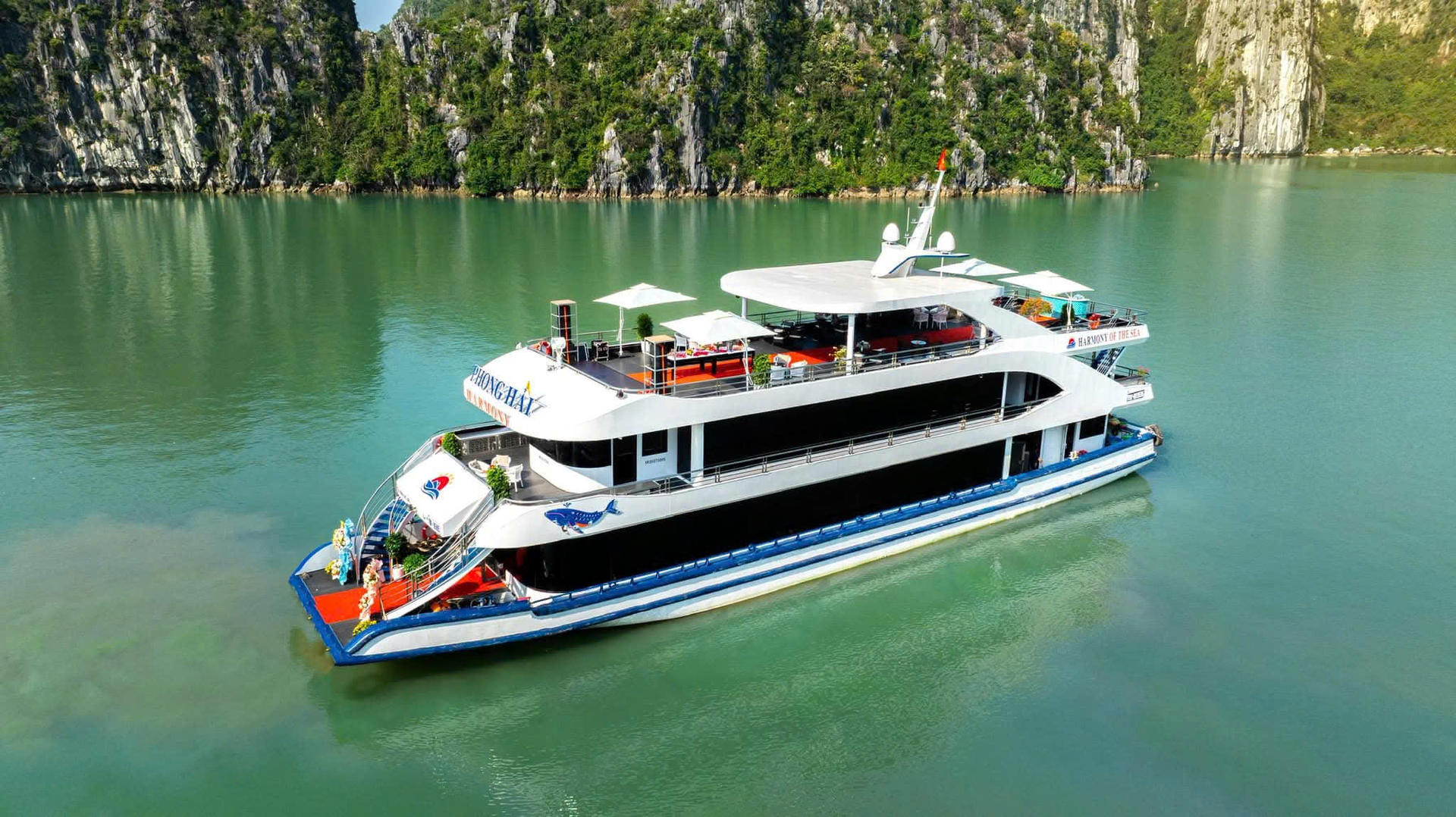 Harmony Luxury Cruise: Ha Long Bay,Sung Sot & Ti Top - Thumbnail 2