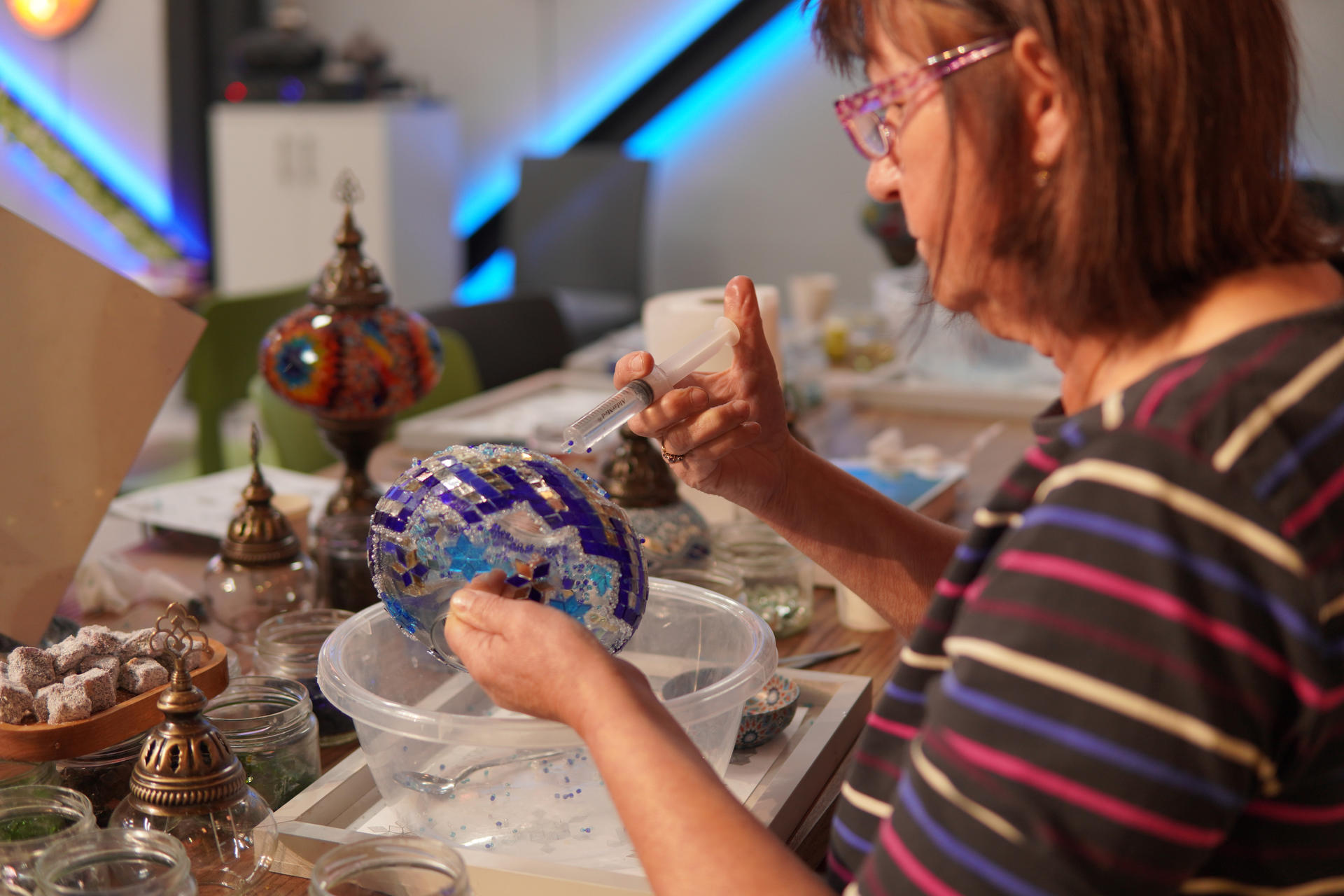Rooftop Mosaic Lamp Workshop with Fairy Chimney Views - Thumbnail 8
