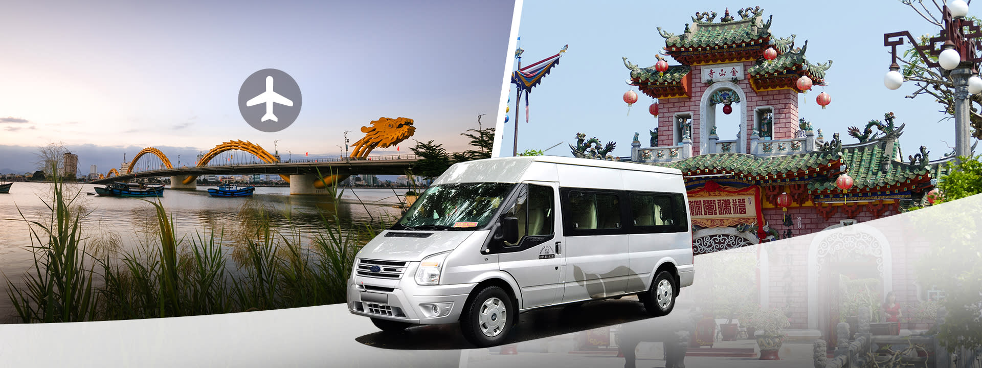Shared Shuttle Bus Between Da Nang Airport/Da Nang City & Hoi An - Image 1