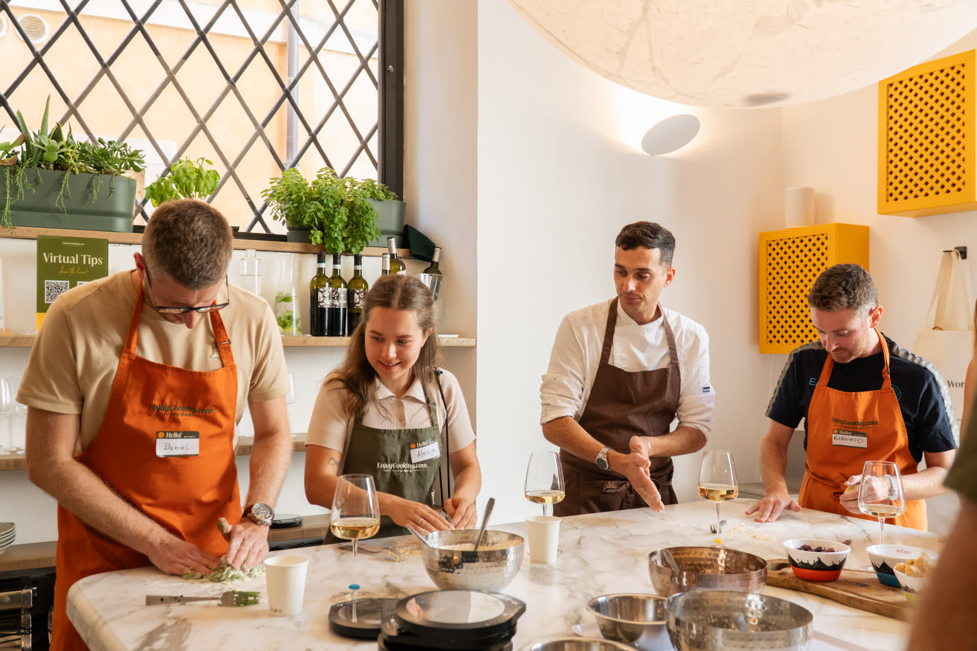 All-in-One Italian Cooking Class: Pasta, Pizza & Gelato - Thumbnail 2