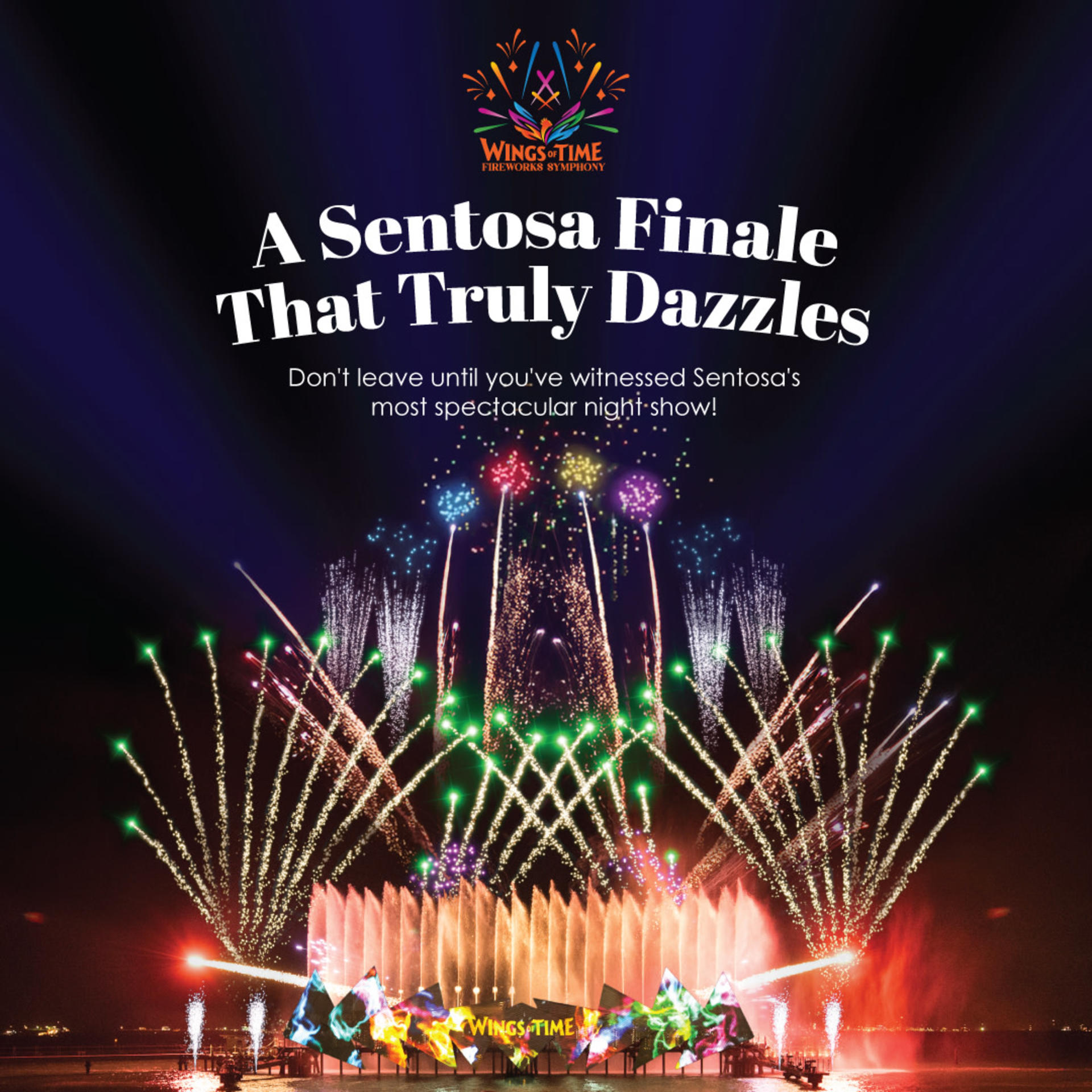 Wings of Time Fireworks Symphony Ticket in Singapore - Image 1