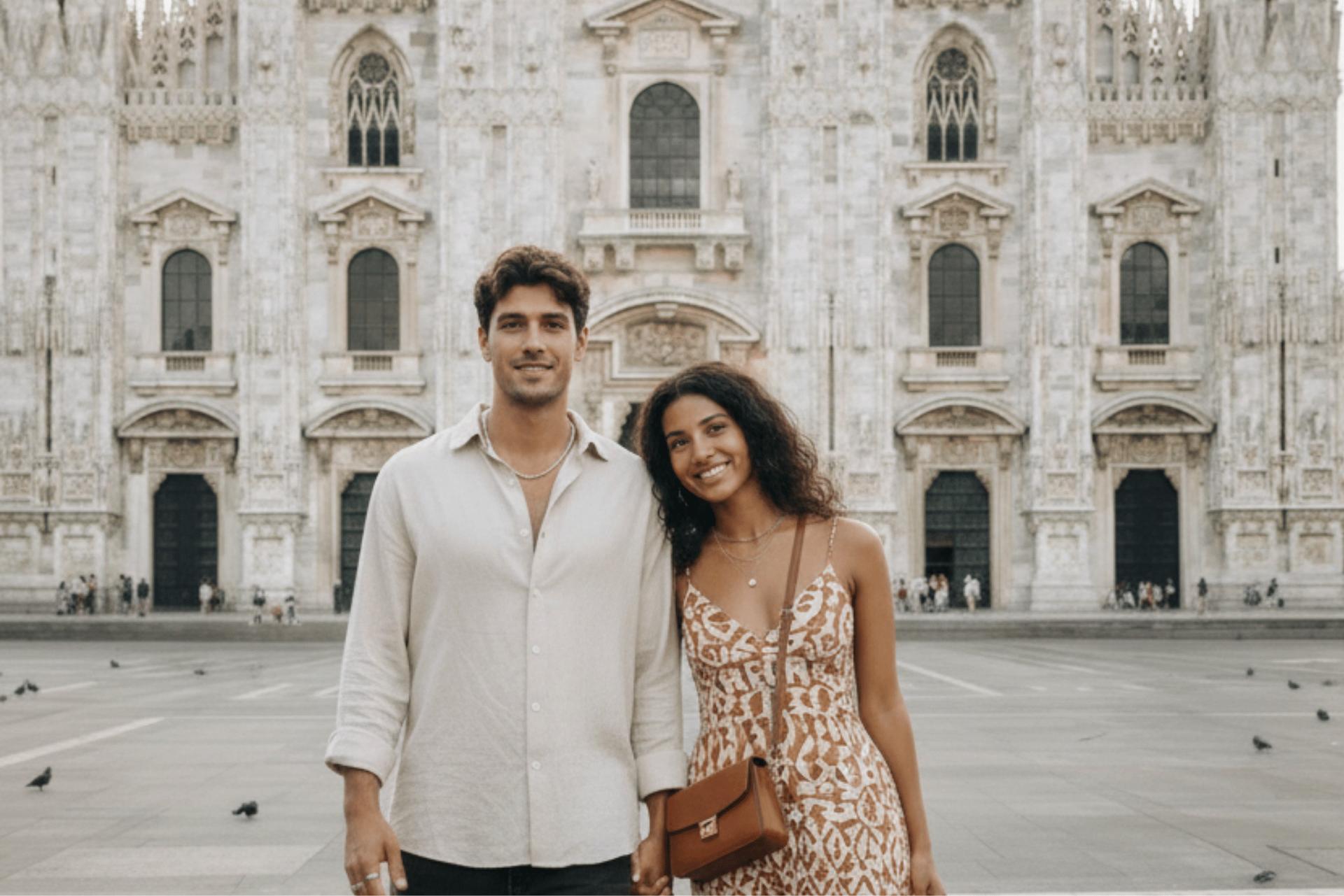 Milan Photoshoot at the Duomo & Galleria Vittorio Emanuele - Thumbnail 6