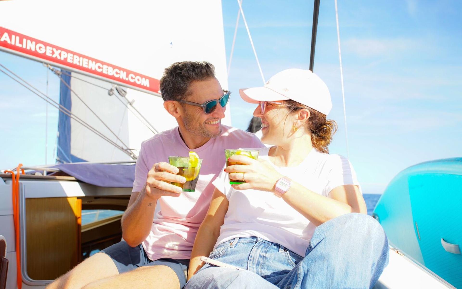 Barcelona sailing experience with vermouth and coastal views - Thumbnail 3