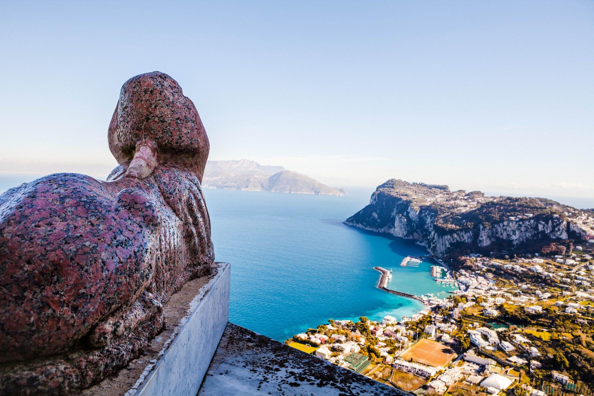 Capri Island and Pompeii Tour from Naples