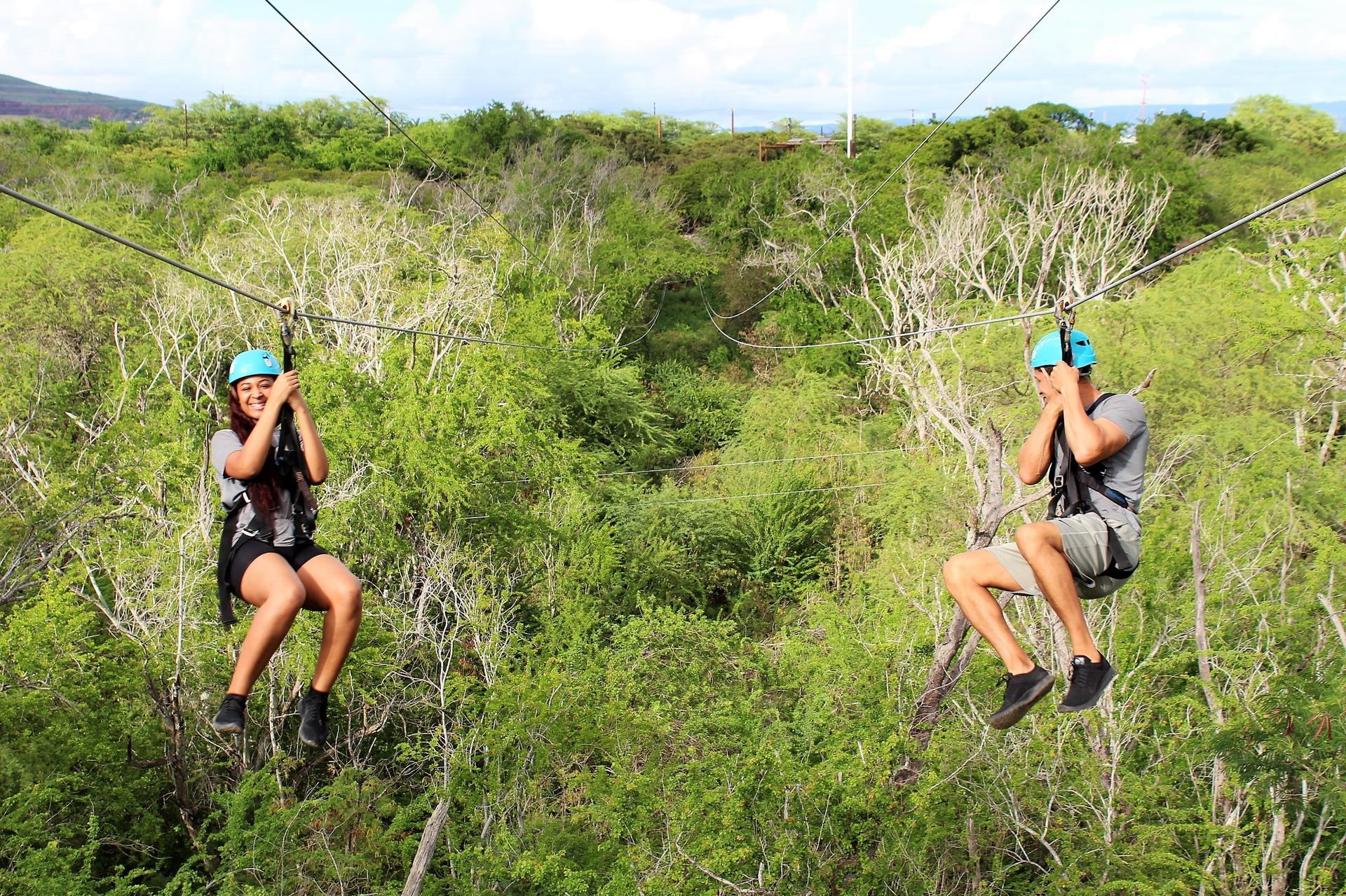 Coral Crater 6-Zipline Tour in O'ahu - Thumbnail 3