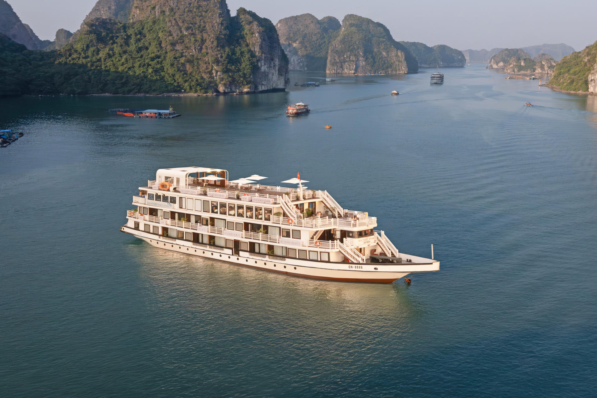 Arcady Boutique 2D1N Cruise: Ha Long Bay, Sung Sot, Ti Top - Image 1