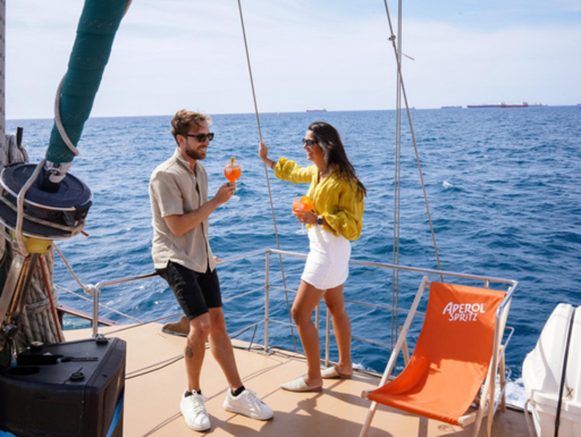 Sunset or Day Catamaran Cruise with Local Snack in Barcelona - Thumbnail 5