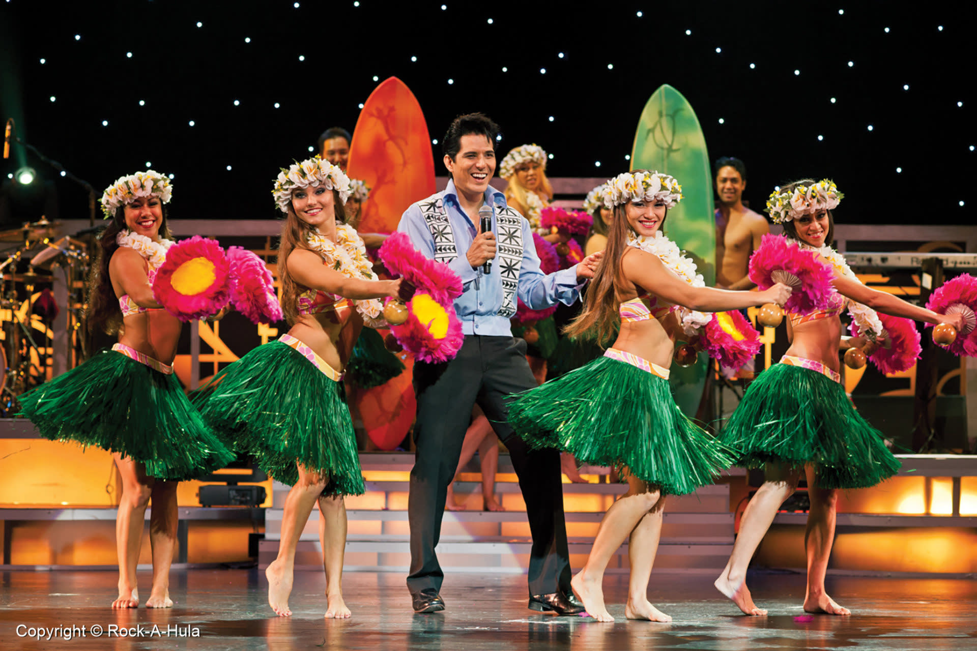 Waikiki Luau with Rock-A-Hula Show Dinner Options - Thumbnail 6