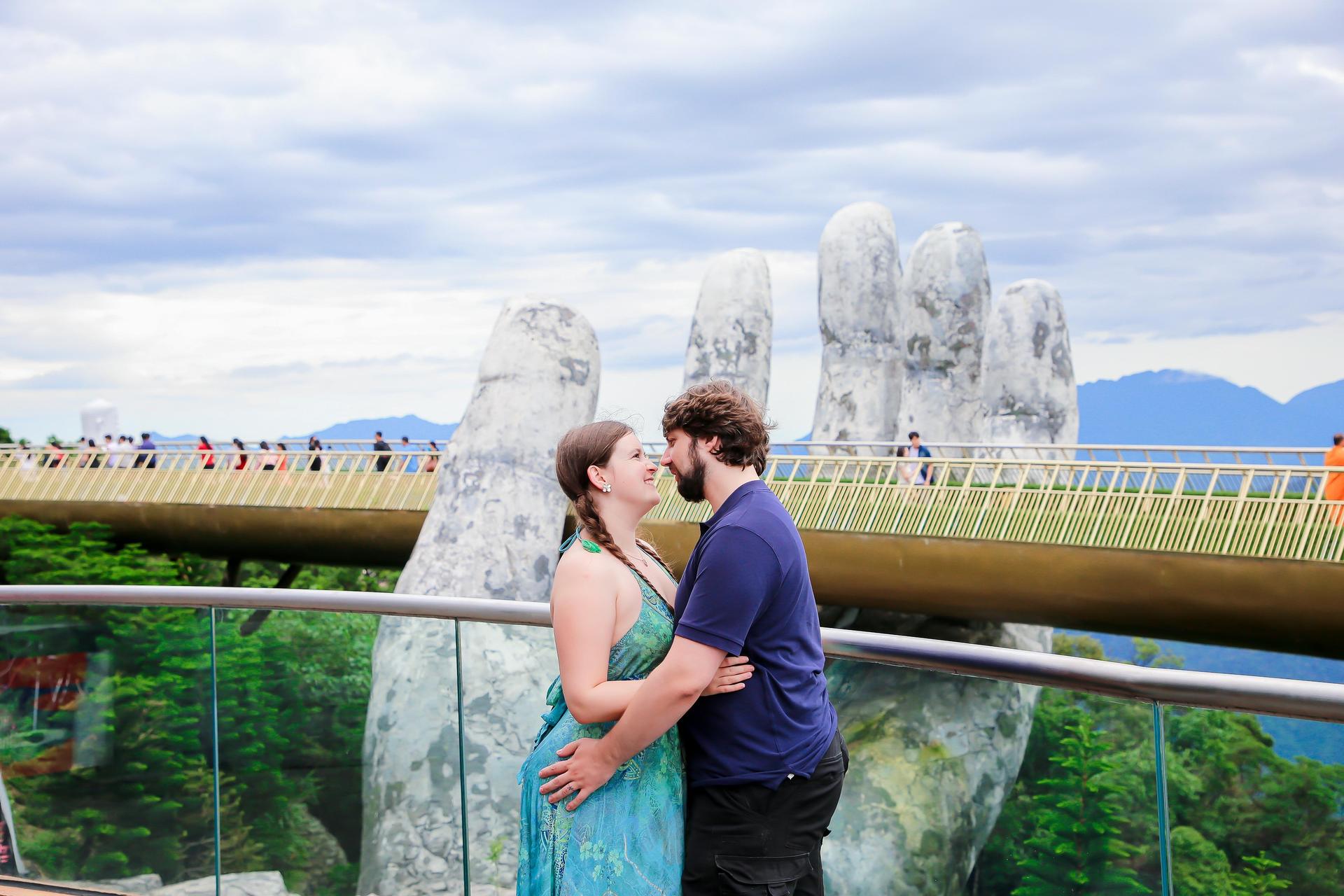 3 Hours Golden Bridge Photoshoot in Ba Na Hills - Thumbnail 49
