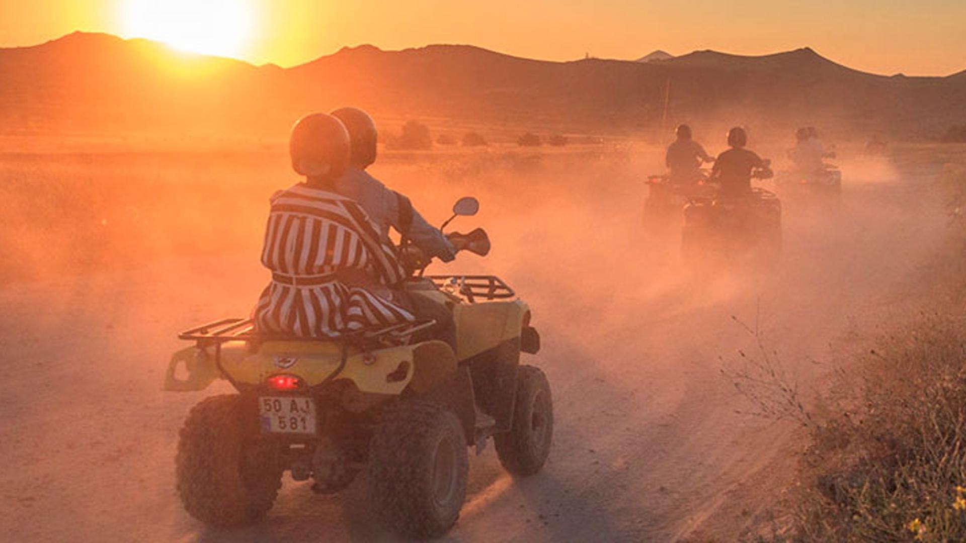 Sunset and sunrise ATV Quad tour in Cappadocia - Thumbnail 4