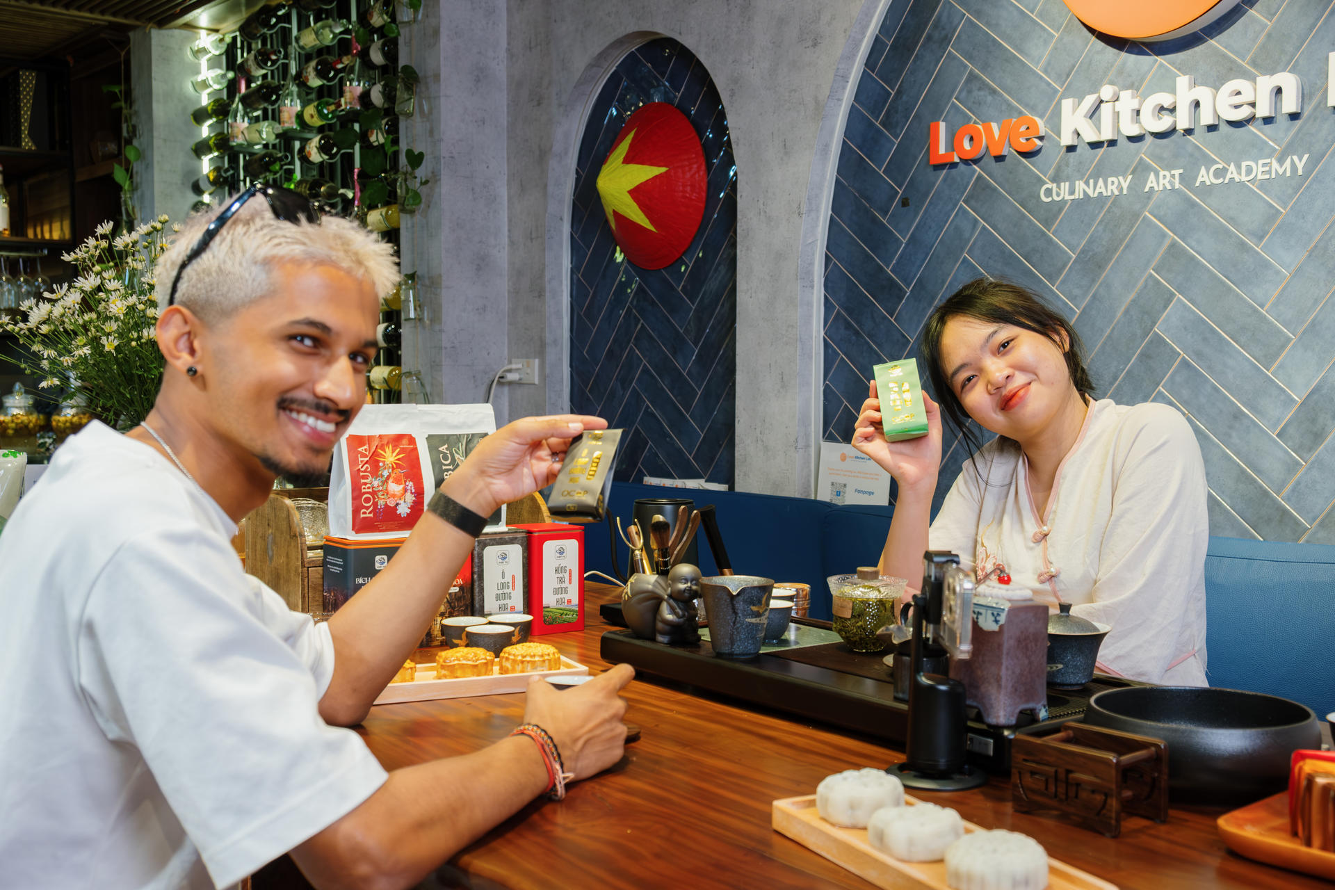 Mooncake Baking Experience with Vietnamese Tea Tasting in Hanoi - Thumbnail 36