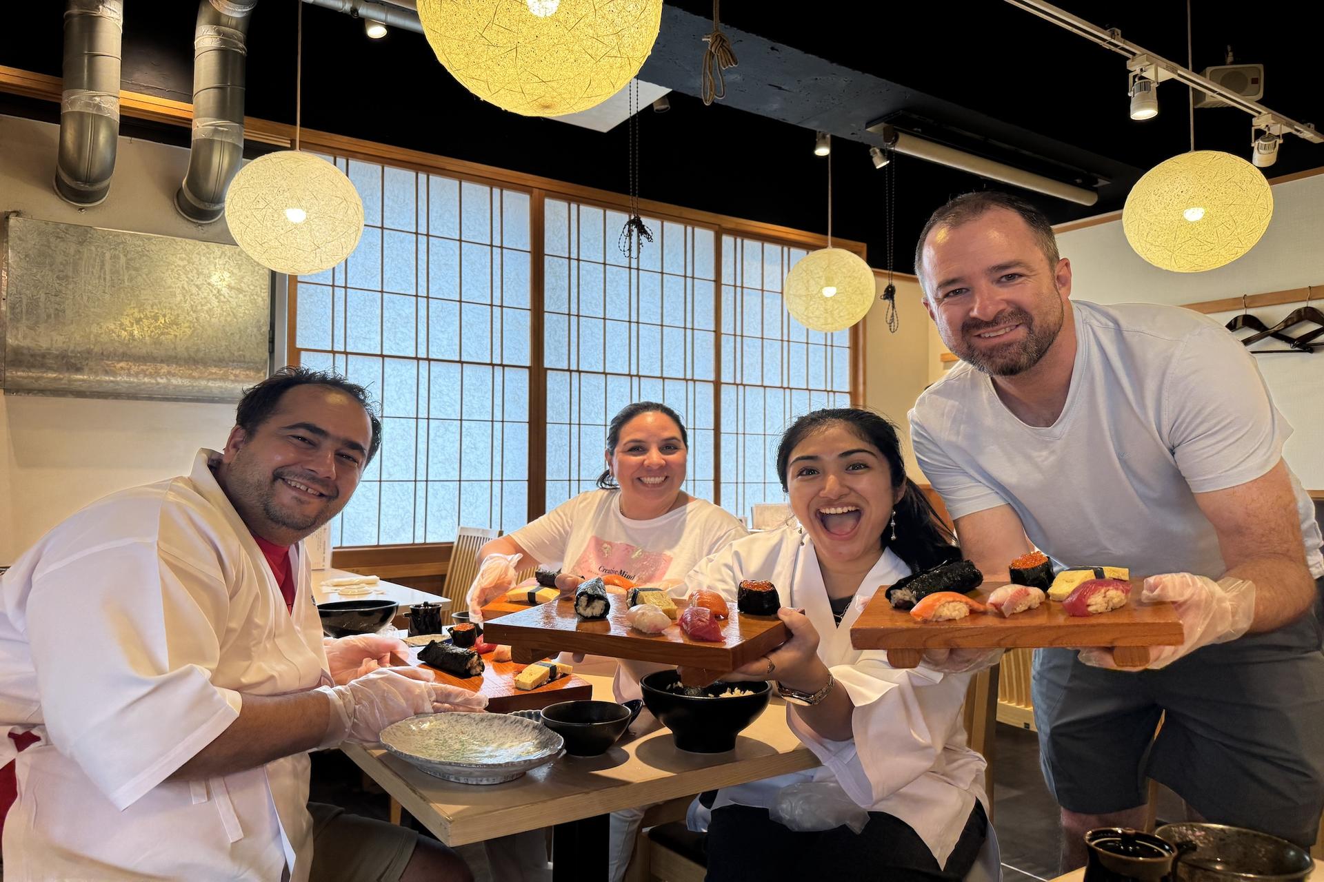 Sushi Making Class at a Real Tuna Dealer’s Shop in Shibuya - Thumbnail 6