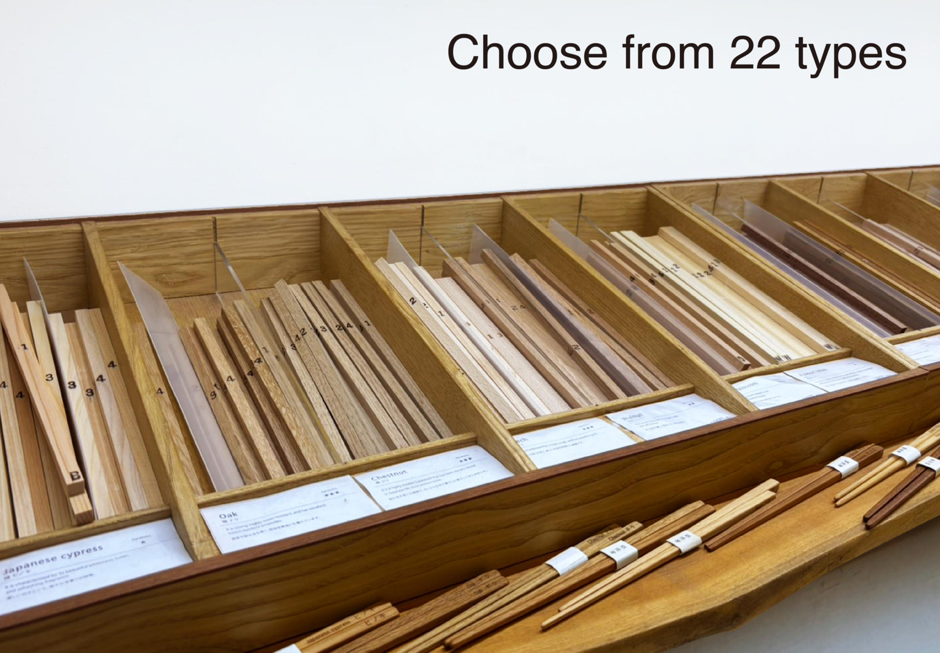 【 800yen → 400yen】Design Your Own Chopsticks in Ginza - Thumbnail 6