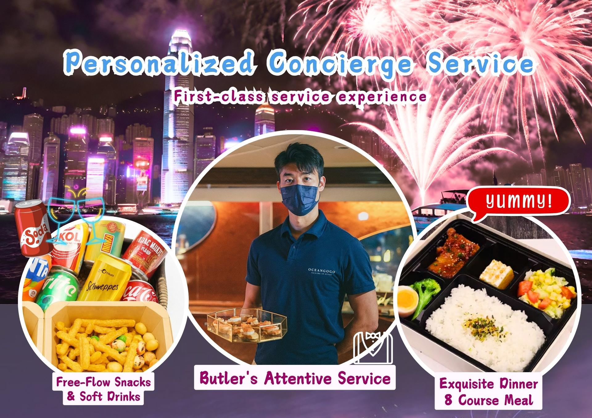 2026 National Day Grand Celebration: Victoria Harbour Starry Night Fireworks Cruise - Thumbnail 2