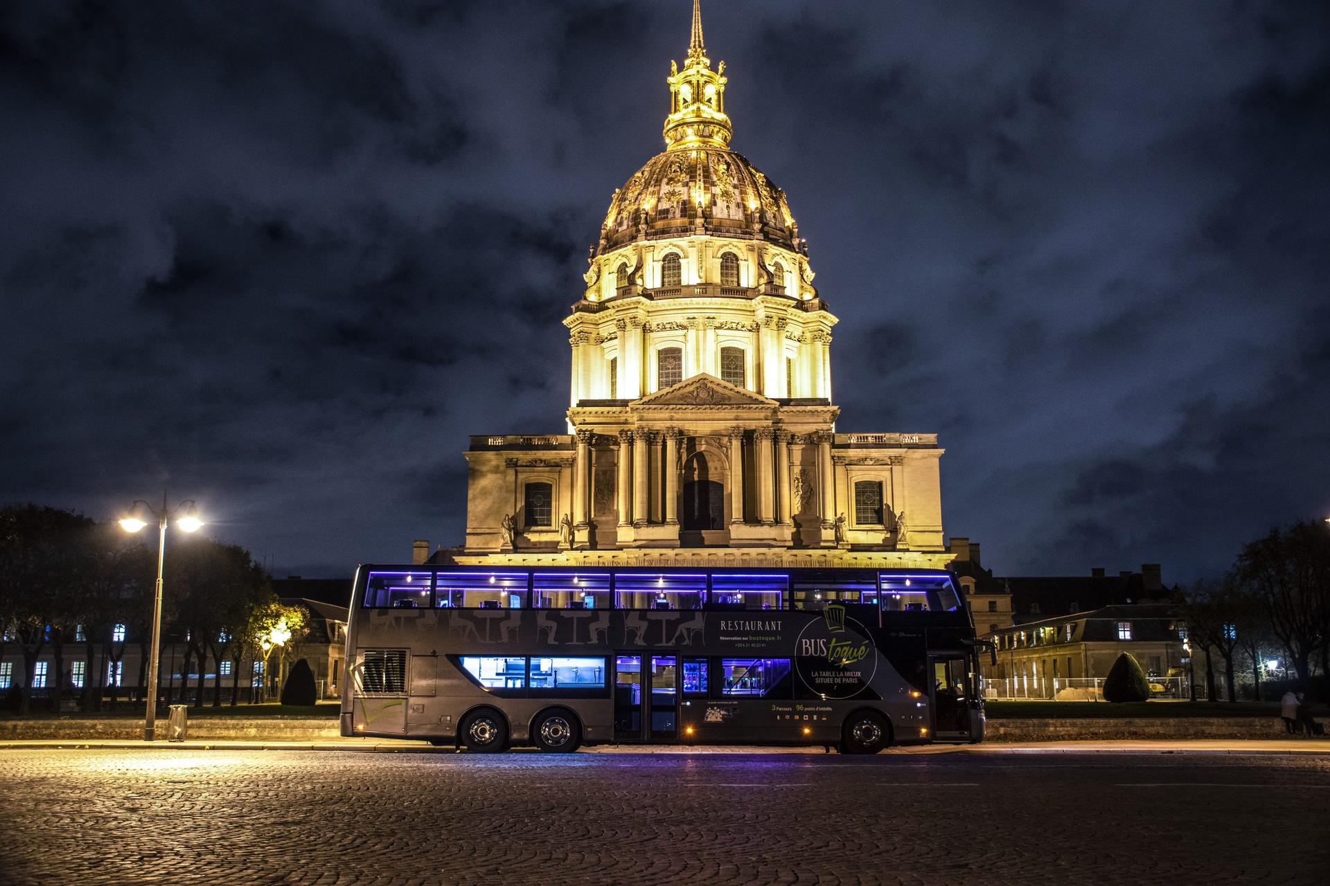 Champs-Elysees Bus Dining and Sightseeing Experience in Paris - Thumbnail 9