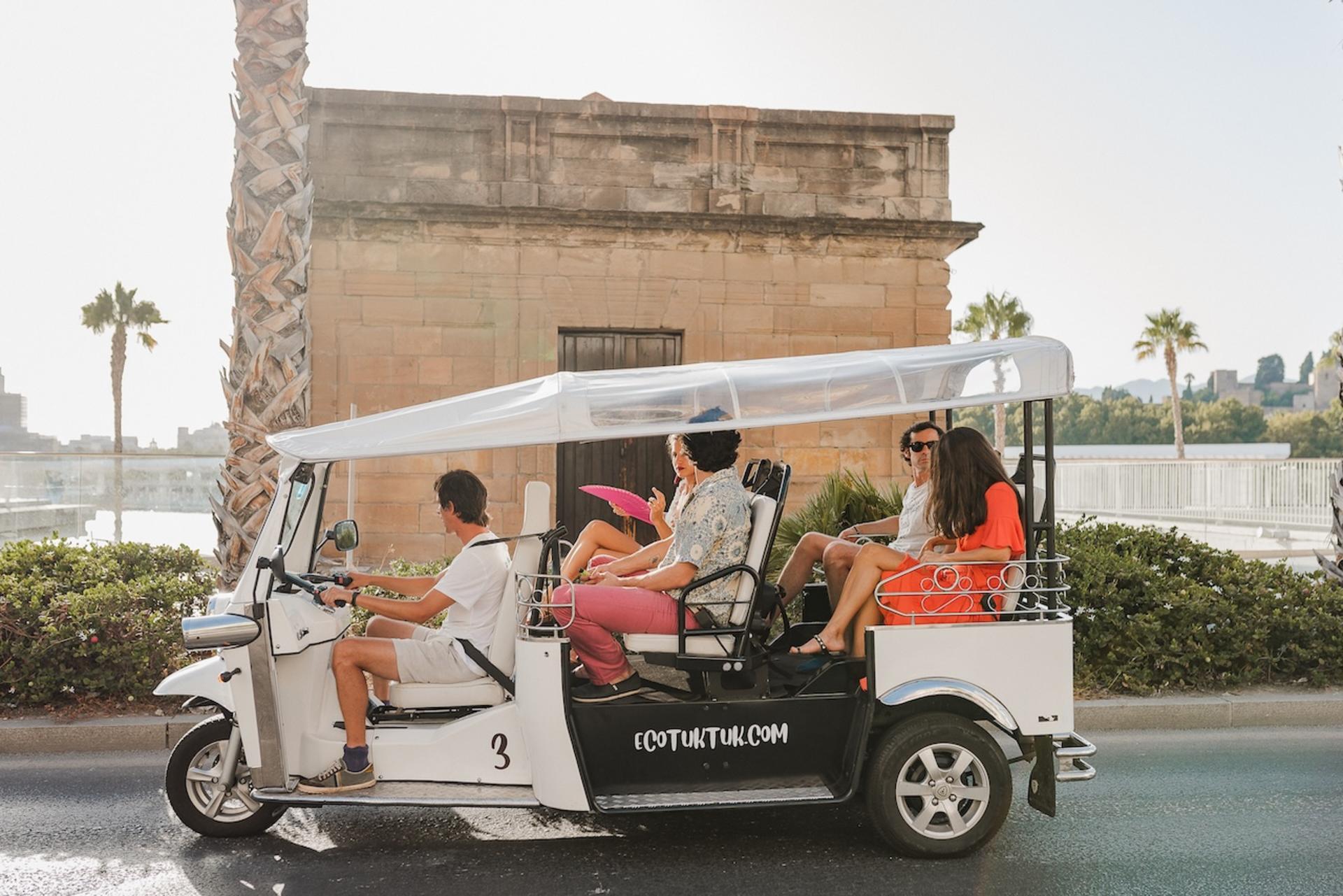 Private Eco Tuk Tuk Tour in Malaga - Thumbnail 8