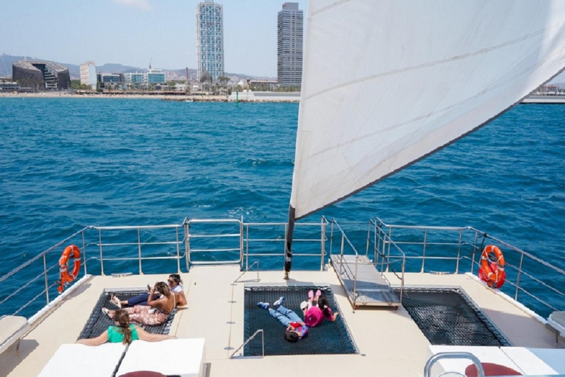 Chill Out Catamaran Experience in Barcelona - Thumbnail 3