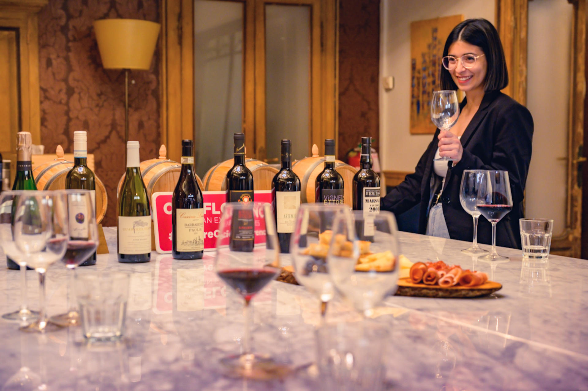 Symphony of Wines premium tasting experience in Florence - Image 1