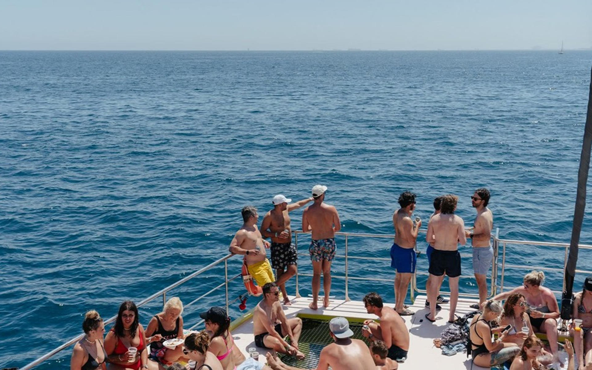 Barcelona Boat Party Experience with Swim Stops and Drinks - Thumbnail 8