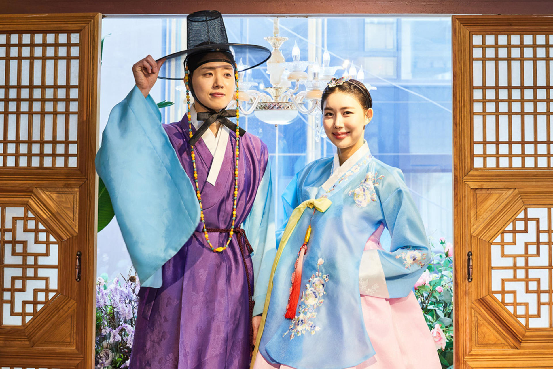 Traditional Hanbok Experience in Myeong-dong with In-House Studio - Image 1