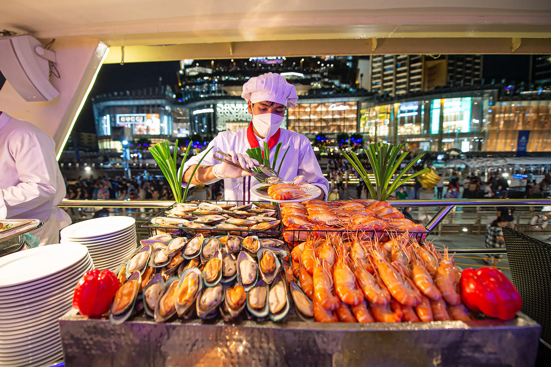 Chao Phraya Princess Dinner Cruise in Bangkok [Upper Deck Seat] - Image 1