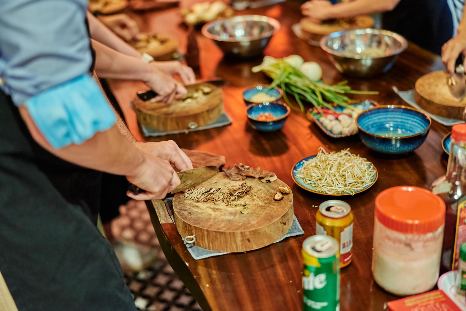Hanoi Cooking Class: Bun Cha, Pho & Summer Rolls with Free Coffee - Thumbnail 3