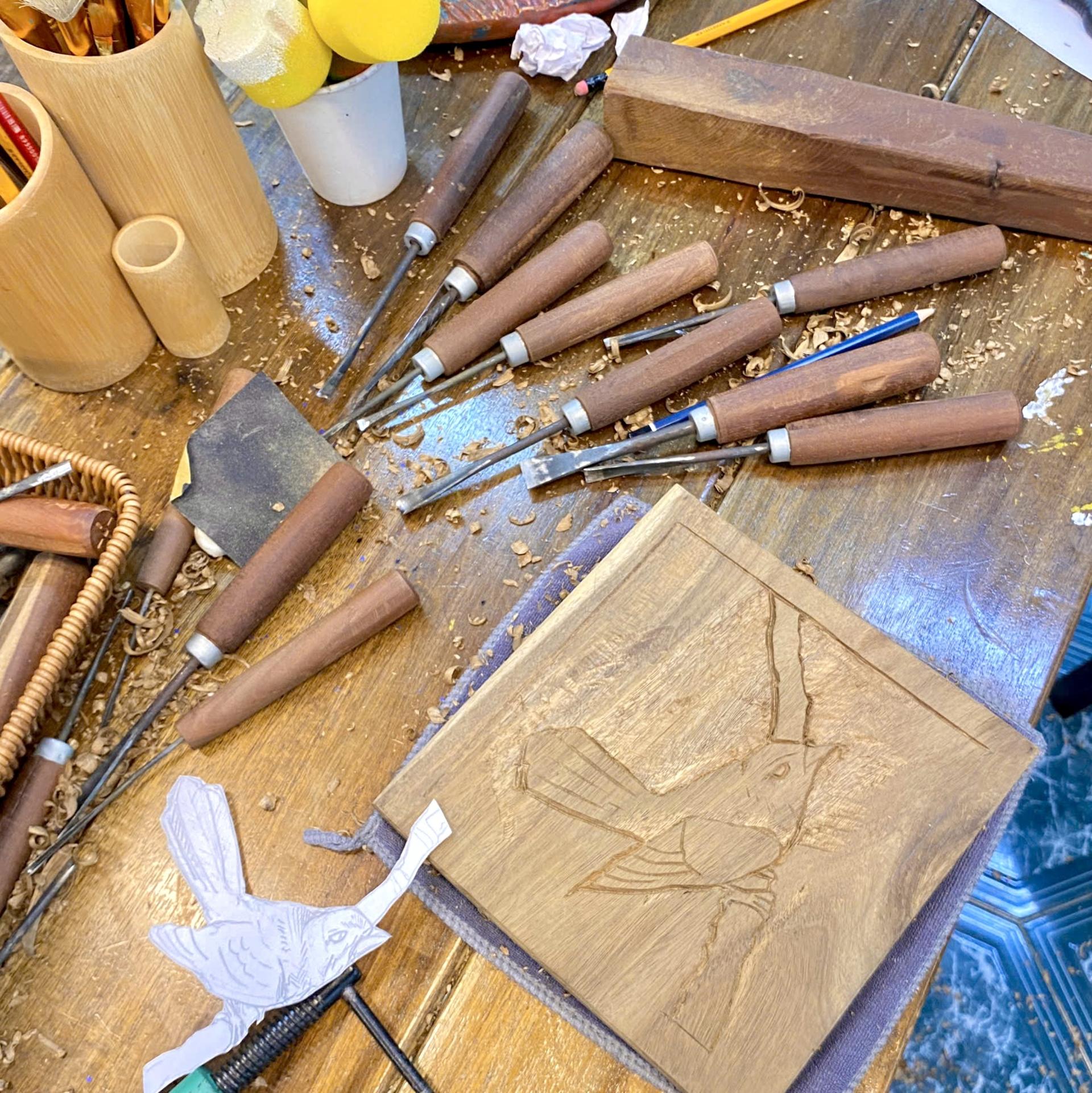 Moc Thon Hanoi: Wood Carving Workshop in a Tranquil Hidden Villa - Thumbnail 25