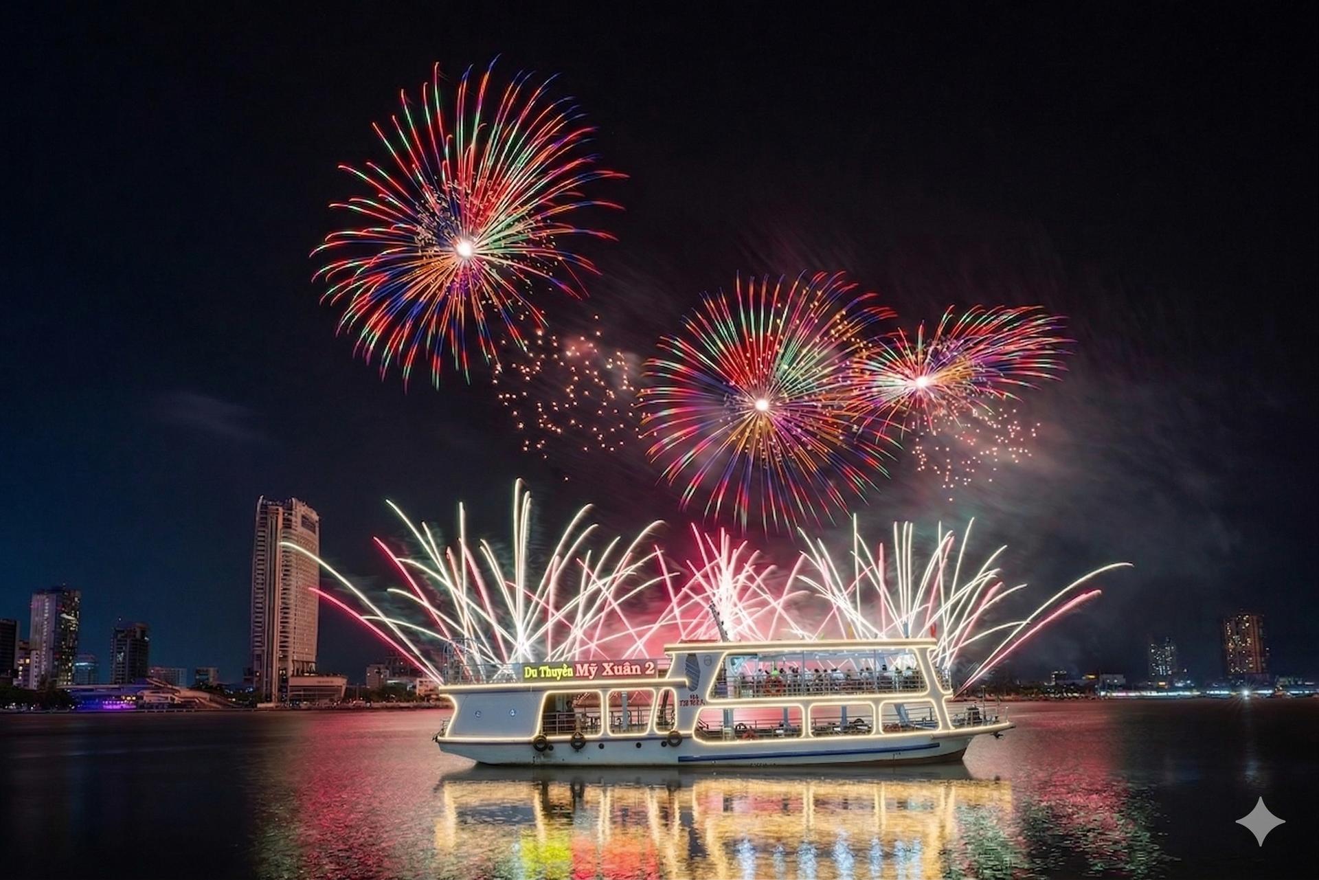 Han River by Night on My Xuan Cruise in Da Nang - Thumbnail 7