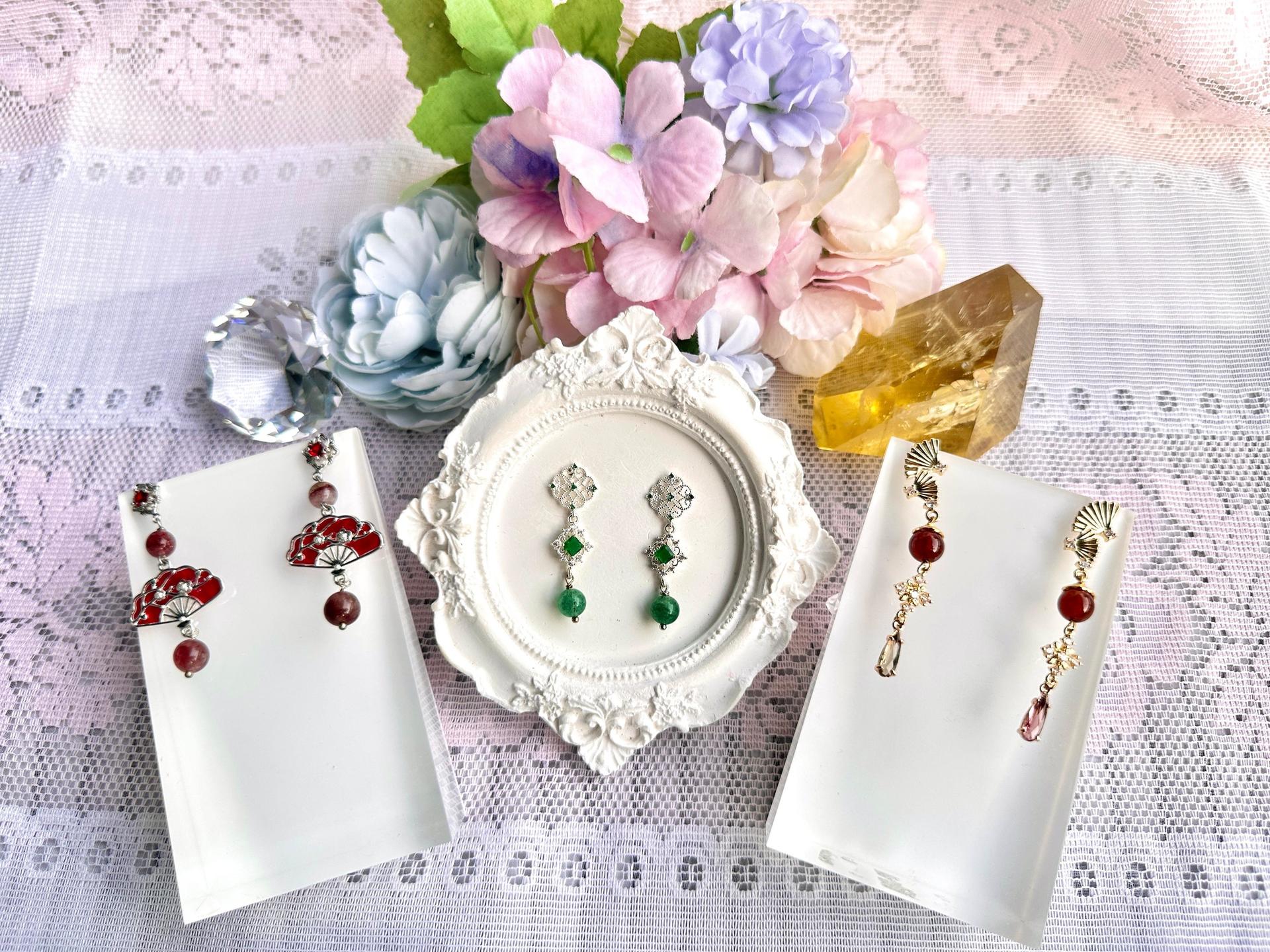 Gemstone Earrings by Floral Knots at Orchard Gateway - Image 1
