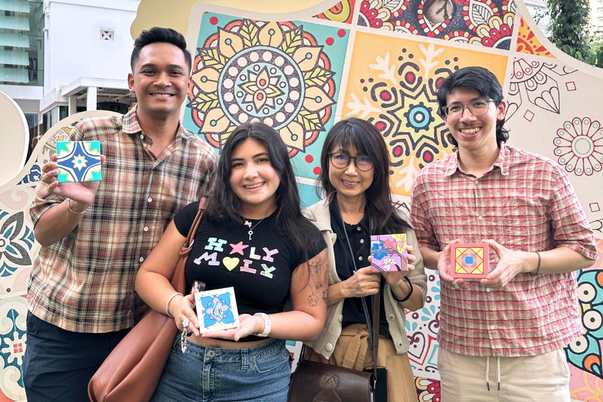 Tile Painting Workshop in Singapore - Thumbnail 2