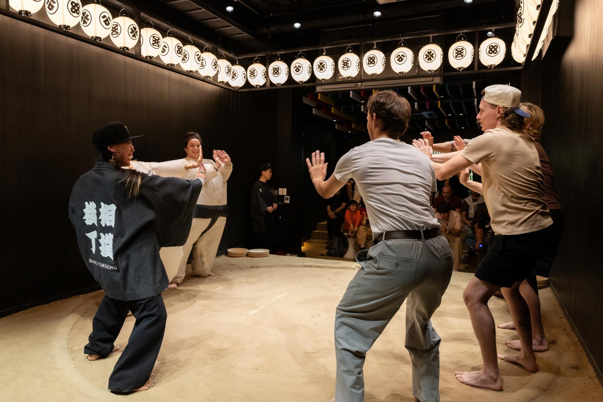 OSAKA Sumo Live Match show Experience with salt-throwing Challenge! - Thumbnail 5