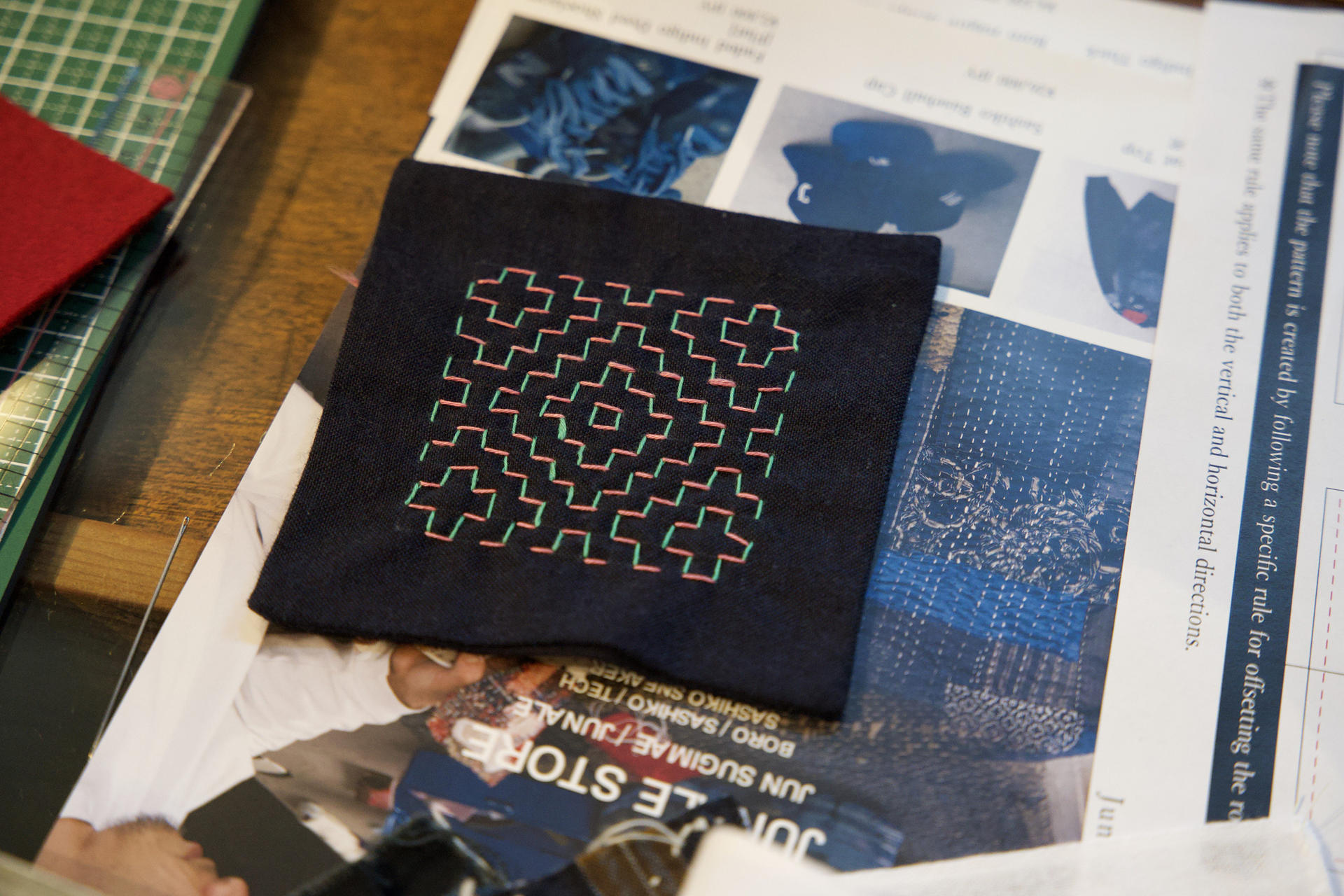 Japanese Stitching Sashiko Workshop Experience in Osaka - Thumbnail 48