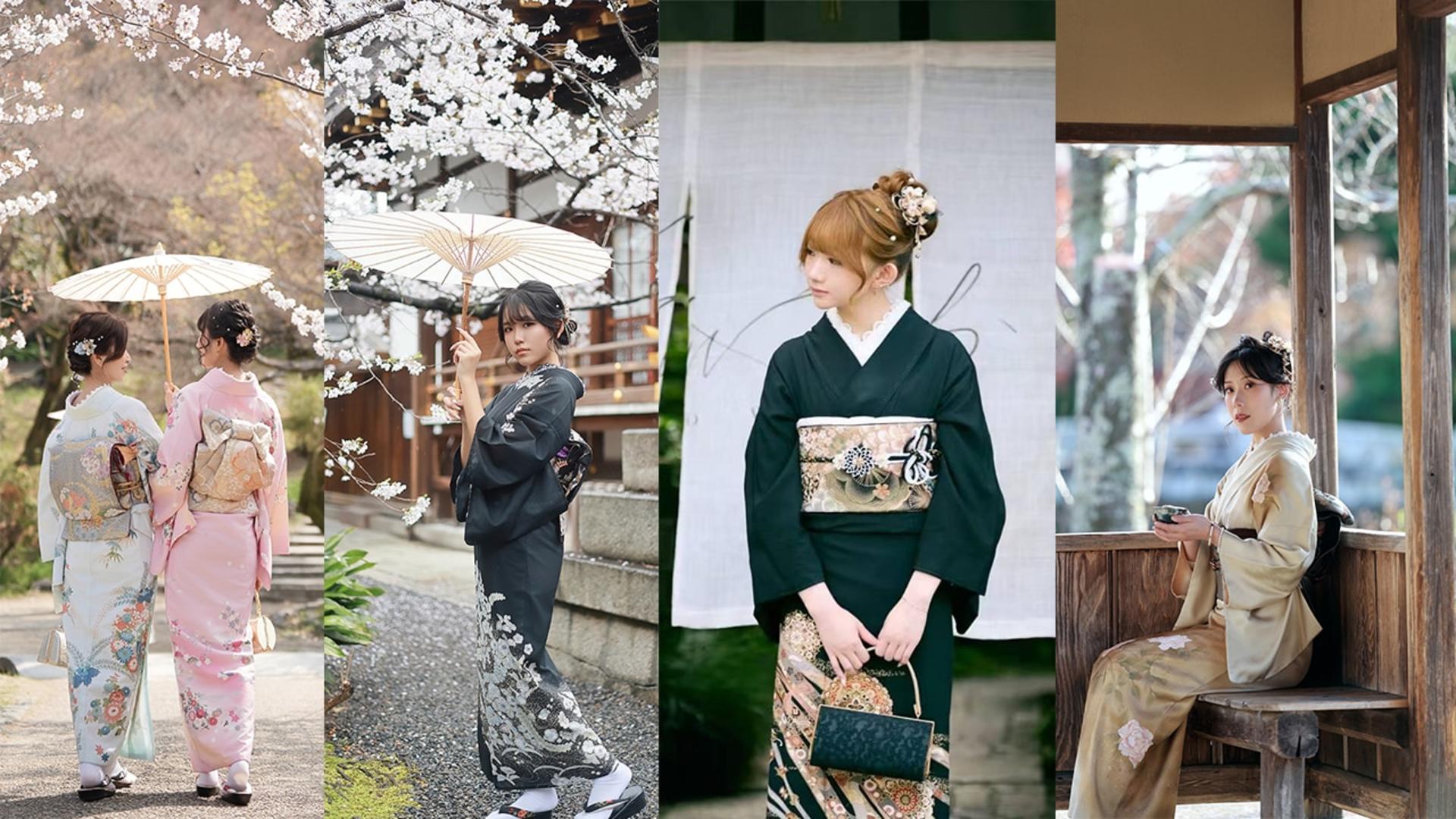 Kyoto Kimono Rental Experience (Optional Exquisite Hair Styling/Japanese Makeup/Photography) (Ookini Kiyomizu-dera Main Store) - Thumbnail 11