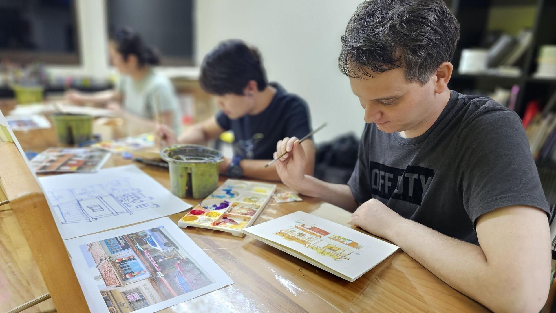 Watercolour Sights of Singapore - Thumbnail 5