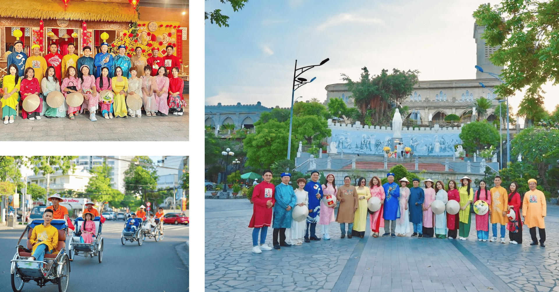 Cyclo Ride & Ao Dai Instagram Experience in Nha Trang - Image 1