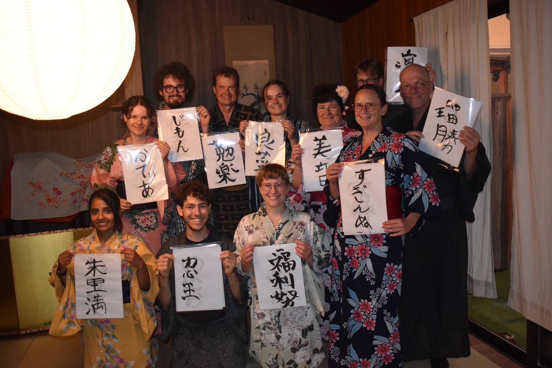 Kyoto: Private Tea Ceremony, Calligraphy, & Kimono Experience - Thumbnail 6