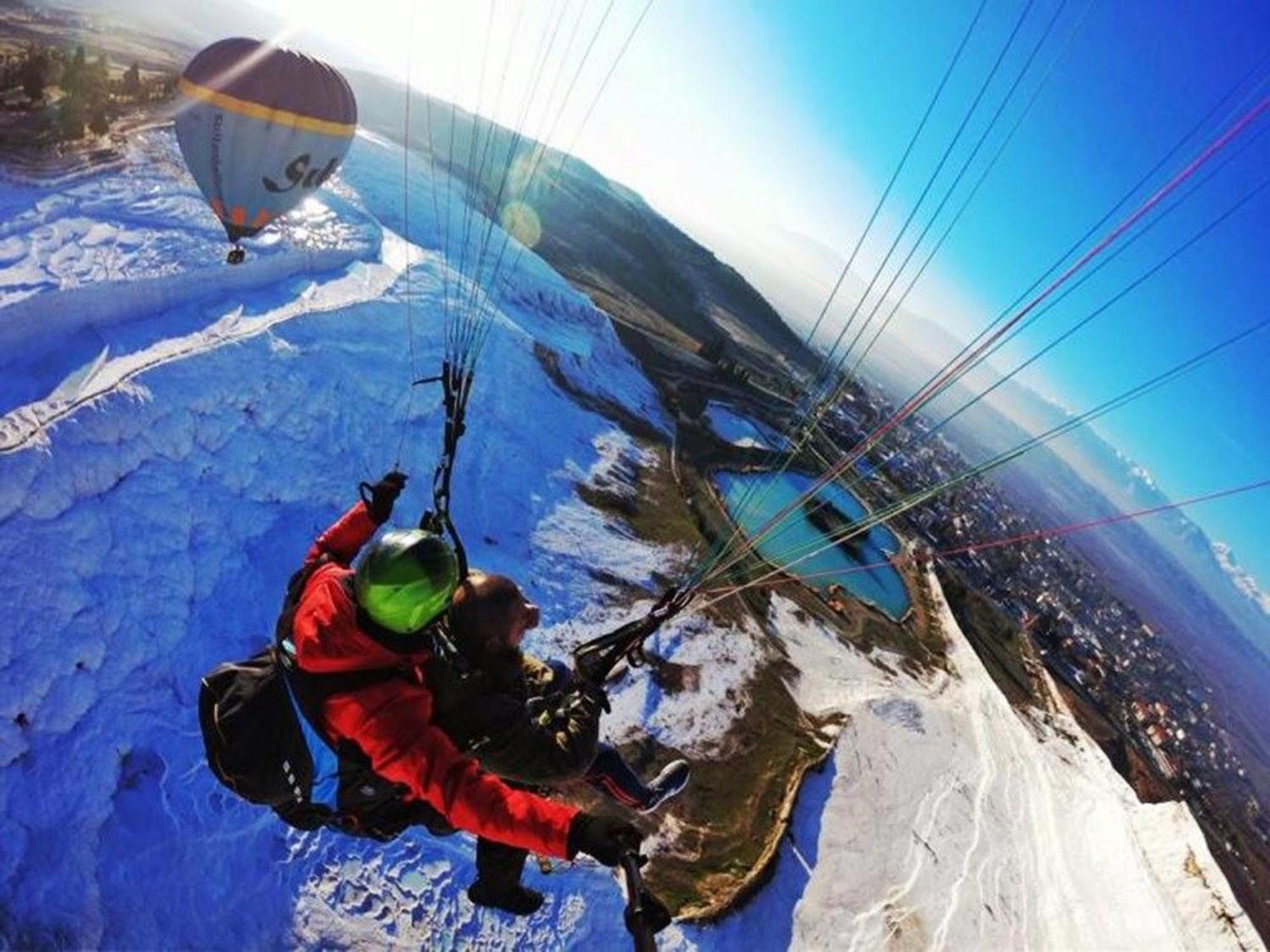 Pamukkale Travertines Special Paragliding - Thumbnail 21