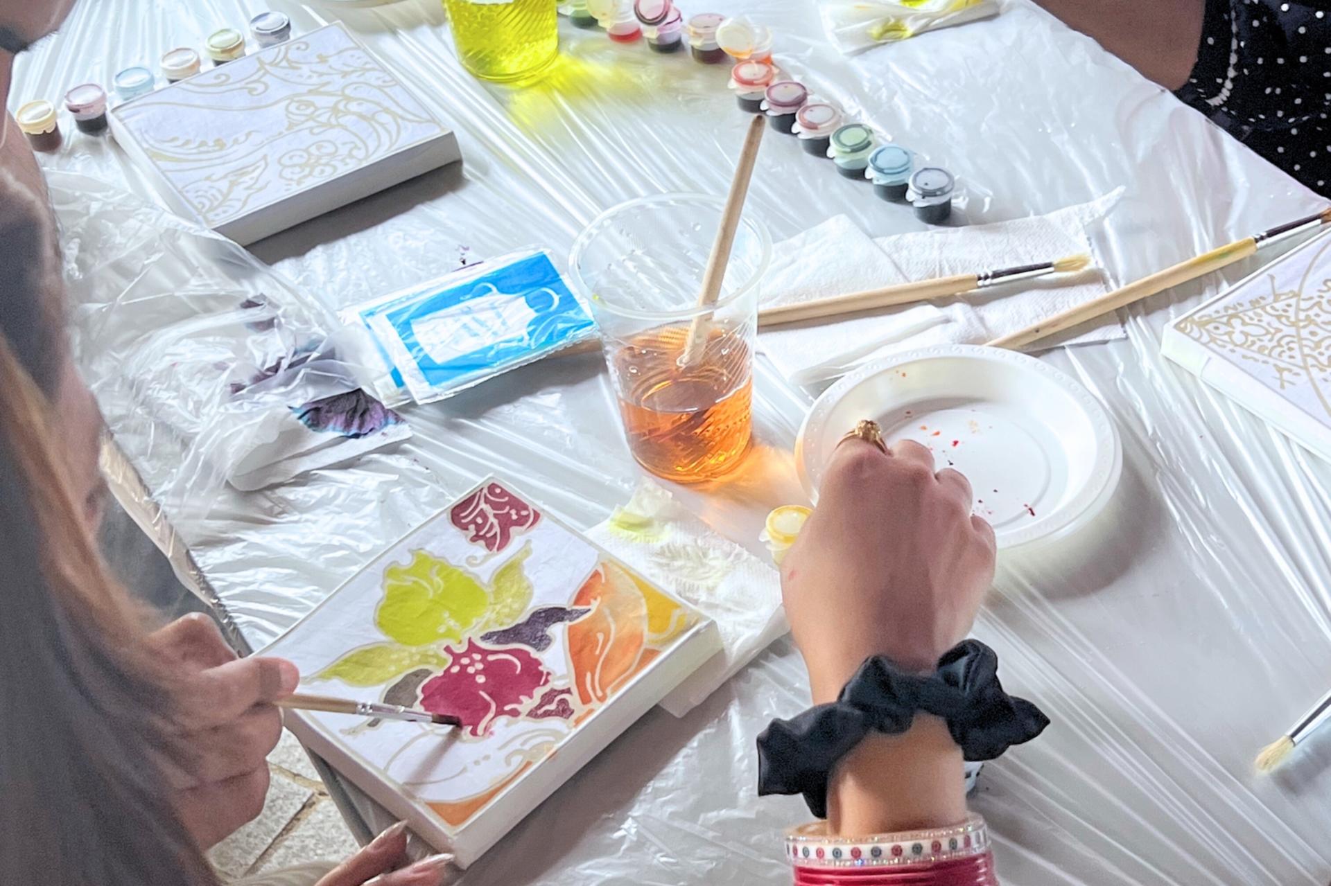 Batik Painting Workshop in Singapore - Thumbnail 4
