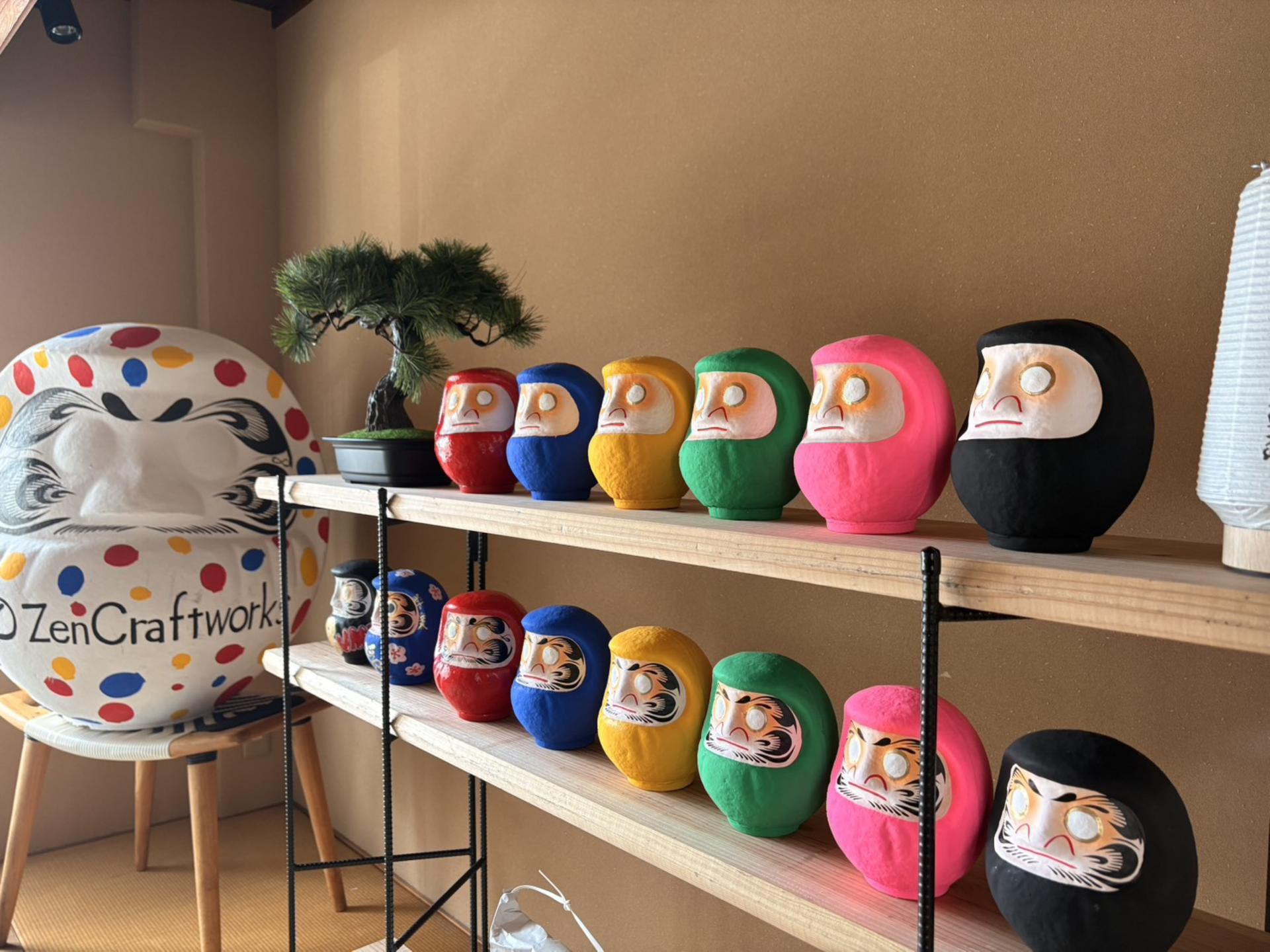 [ZEN CRAFTWORKS] Paint Your Own Takasaki Daruma Doll - Thumbnail 2