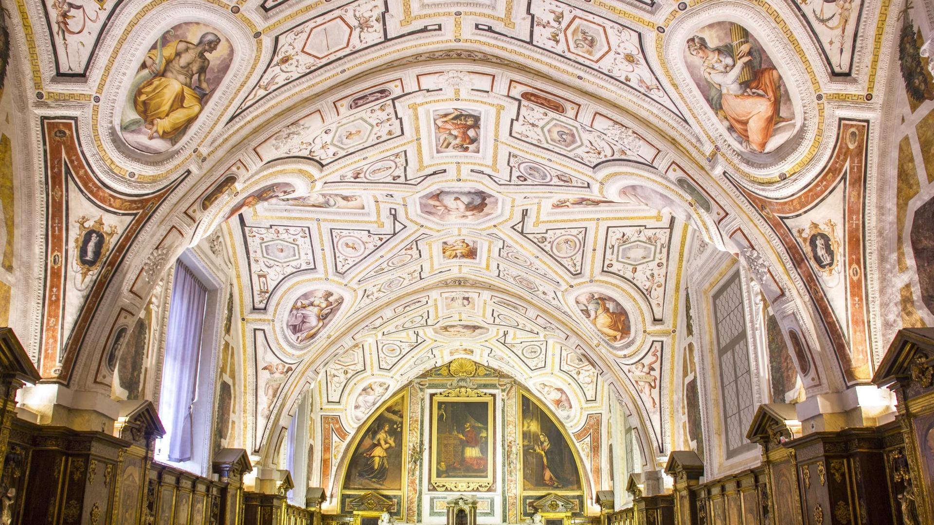 Monumental Complex of St. Anne of Lombardi ticket with audio guide in Naples - Image 1