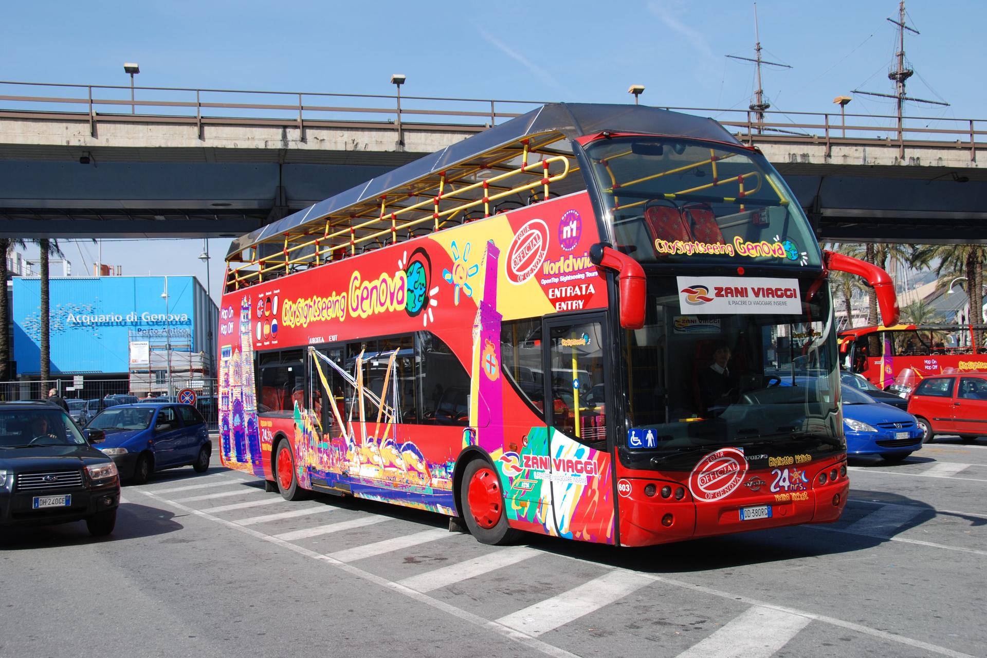 Genoa City Hop-On Hop-Off Bus Ticket - Image 1
