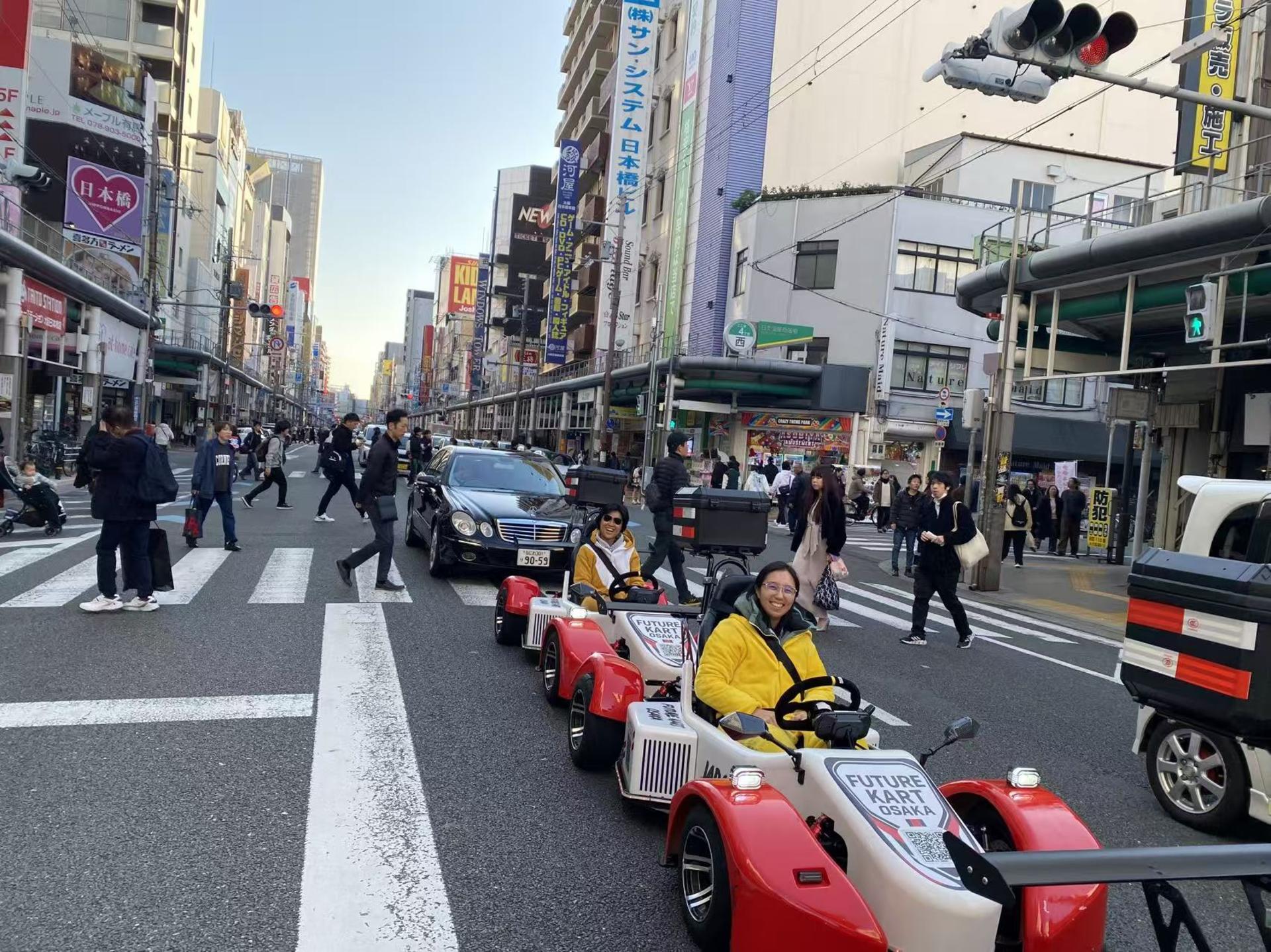 Osaka Electric Go-Kart Scenic City Tour for Sightseeing Lovers - Thumbnail 13